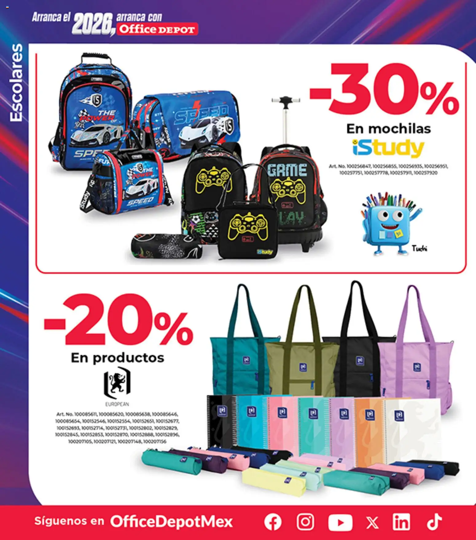 Nuevas ofertas de Office Depot válidas en toda la República Mexicana desde el 01.01.2026. ¡Encuentra las mejores ofertas en Office Depot catálogo! | Página: 4