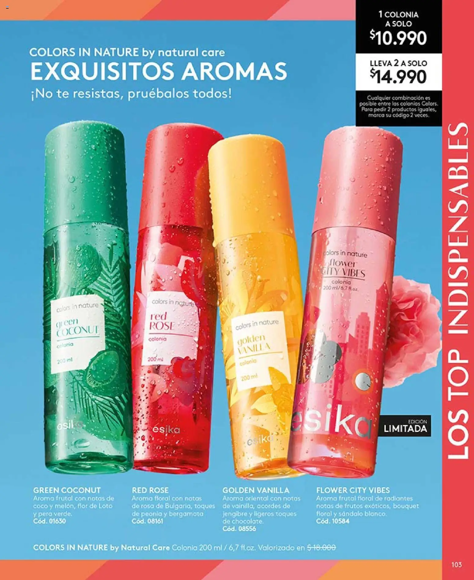 Catálogo Ésika Campaña 5 │ válido desde el 01.03.2026 | Página: 103 | Productos: Top, Jengibre, Té, Pera