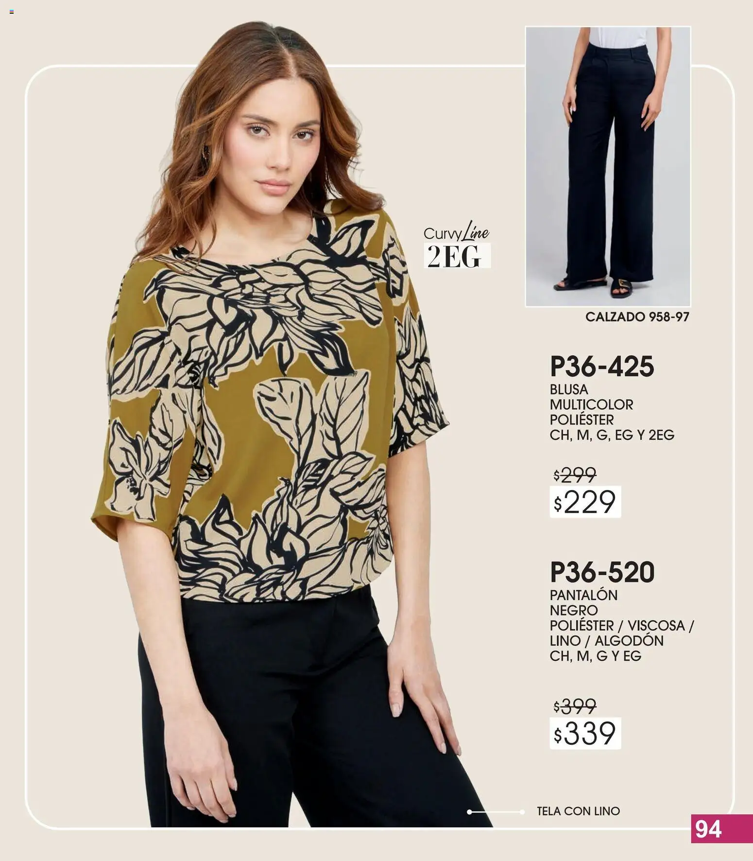 Nuevas ofertas de Cklass válidas en toda la República Mexicana desde el 13.02.2026. ¡Encuentra las mejores ofertas en Cklass catálogo Especial Fashionline! | Página: 95 | Productos: Blusa, Algodón