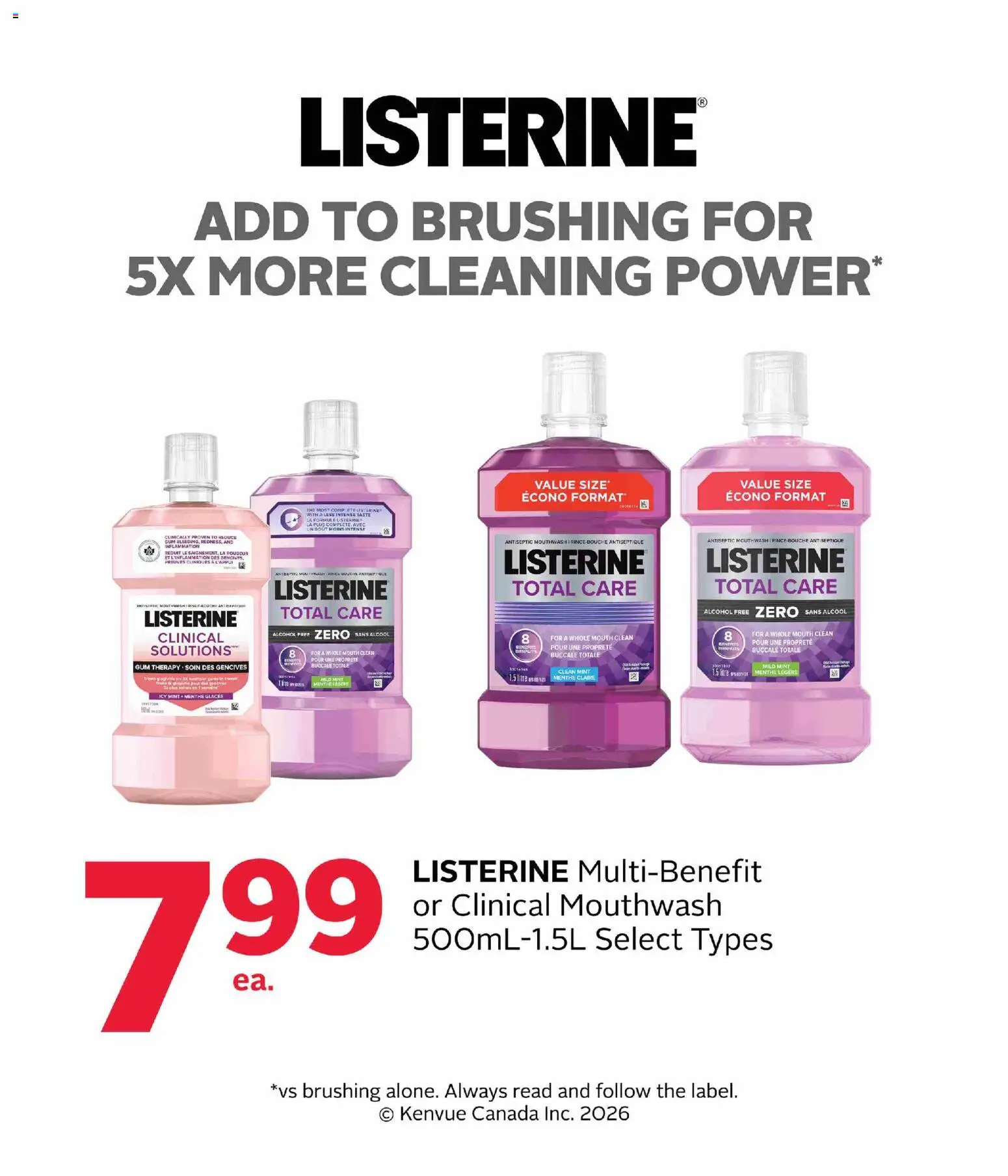 Rexall flyer valid from 17.04.2026 | Page: 10 | Products: Mouthwash