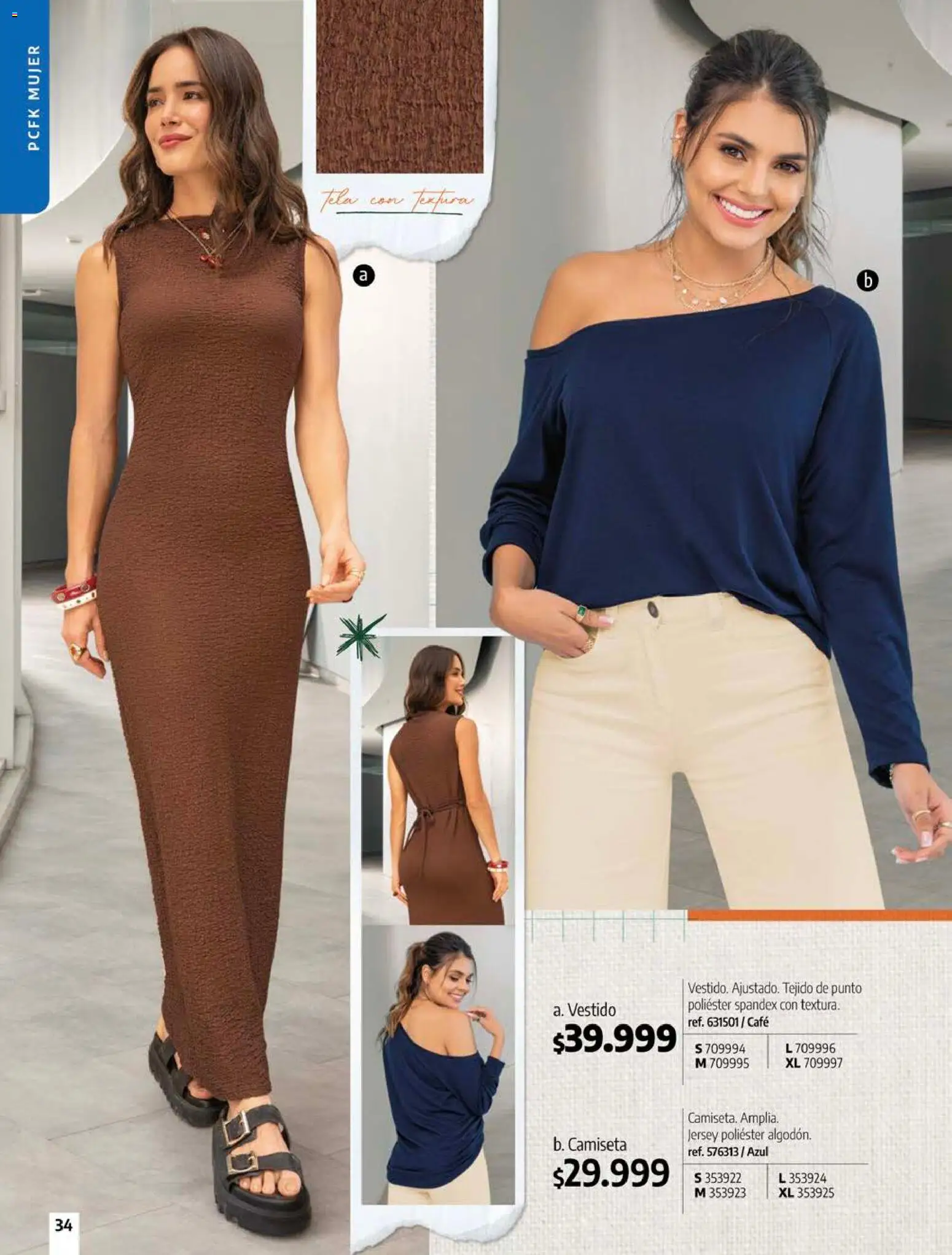 Pacifika revista - valida desde el 01.08.2026 | Página: 34 | Productos: Camiseta, Vestido, Café
