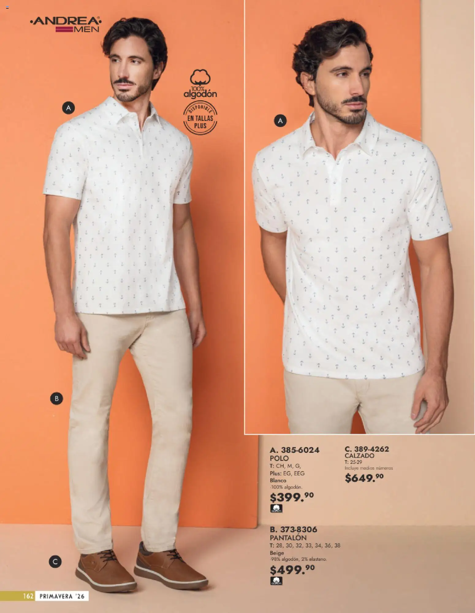 Nuevas ofertas de Andrea válidas en toda la República Mexicana desde el 25.01.2026. ¡Encuentra las mejores ofertas en Andrea catálogo Vestir Caballero ! | Página: 4