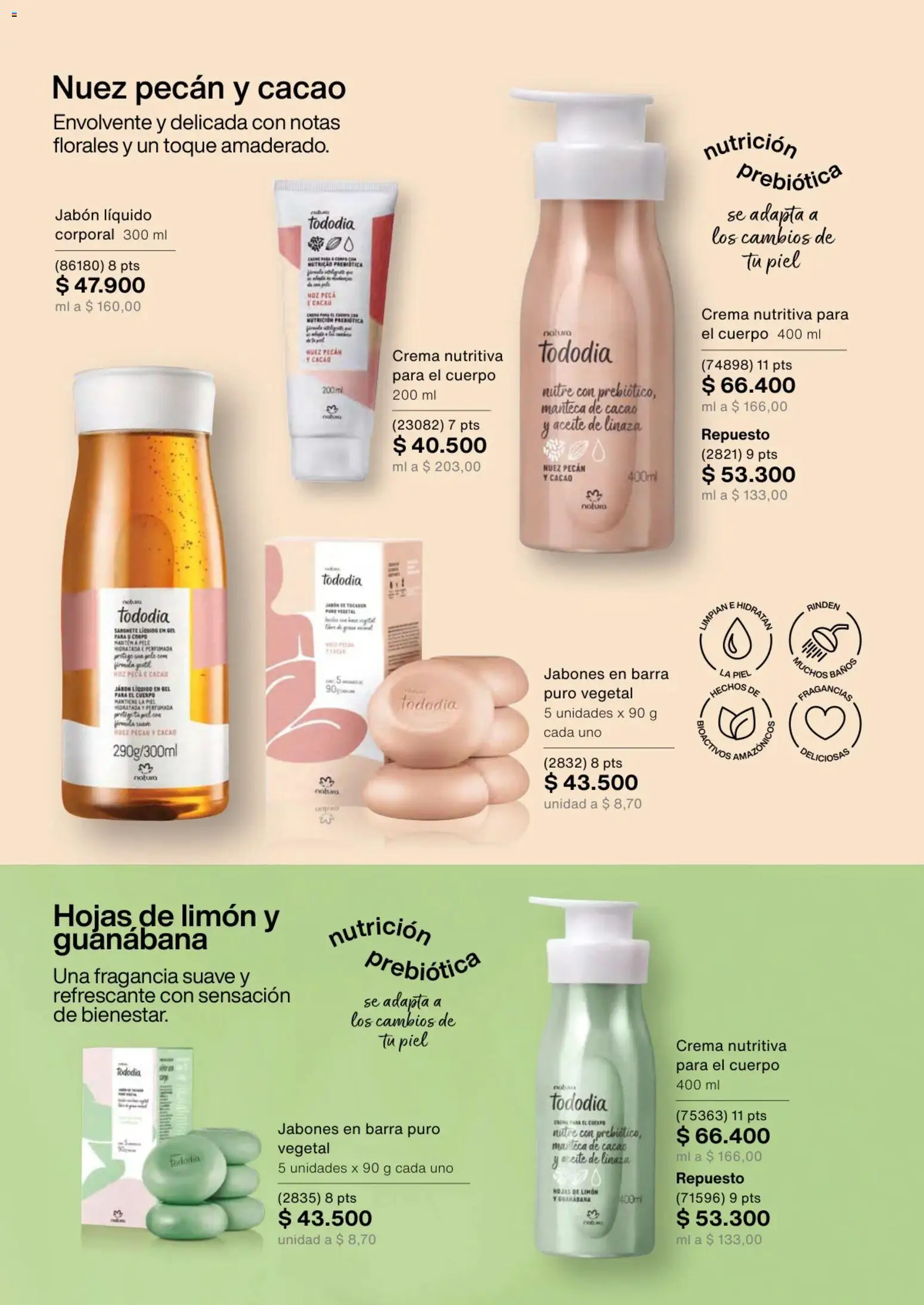 Natura revista - valida desde el 02.01.2026 | Página: 103 | Productos: Fragancia, Jabón, Nuez, Manteca