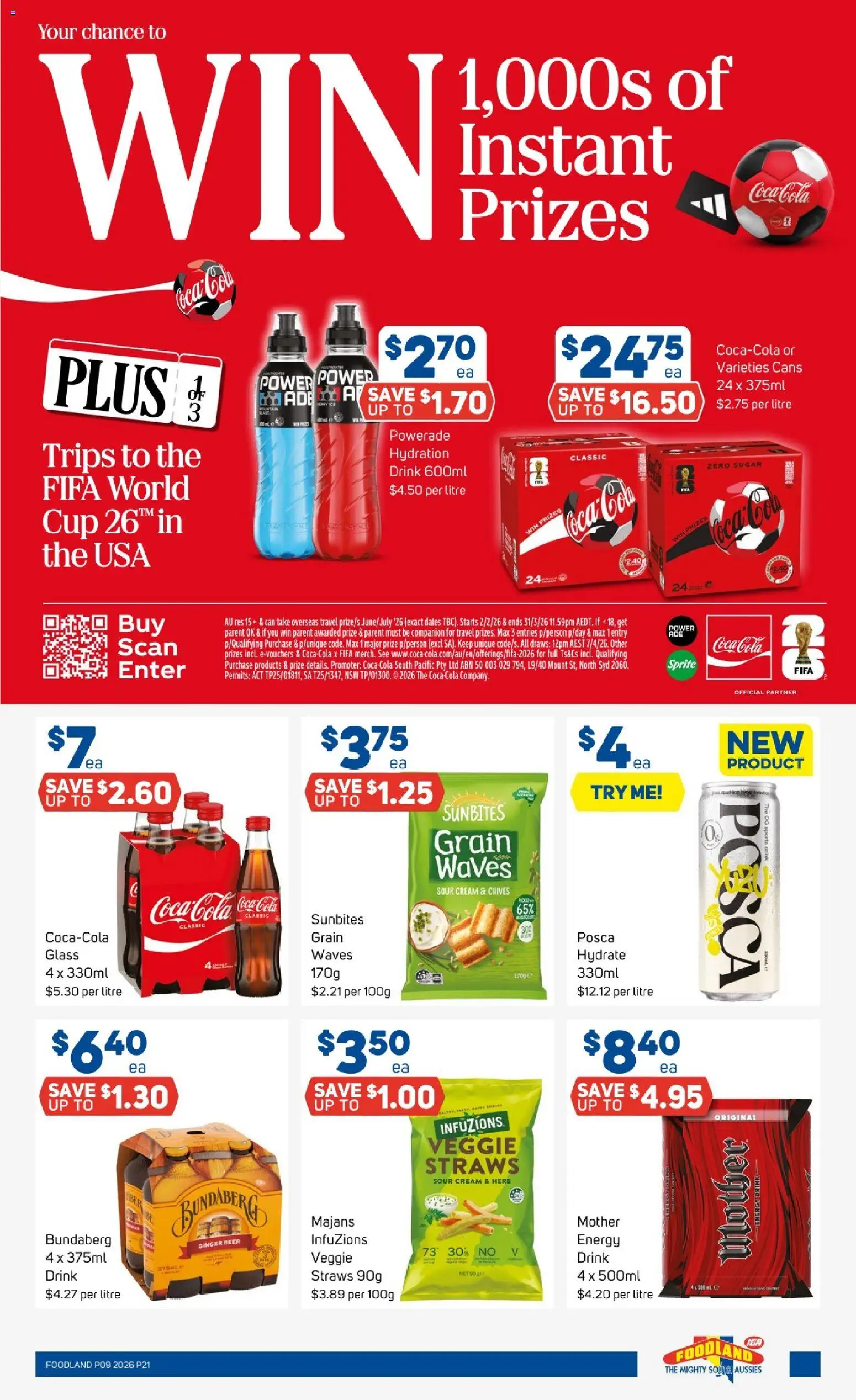 Foodland catalogue - valid from 25.02.2026 | Page: 21 | Products: Ginger, Beer, Cream, Sugar