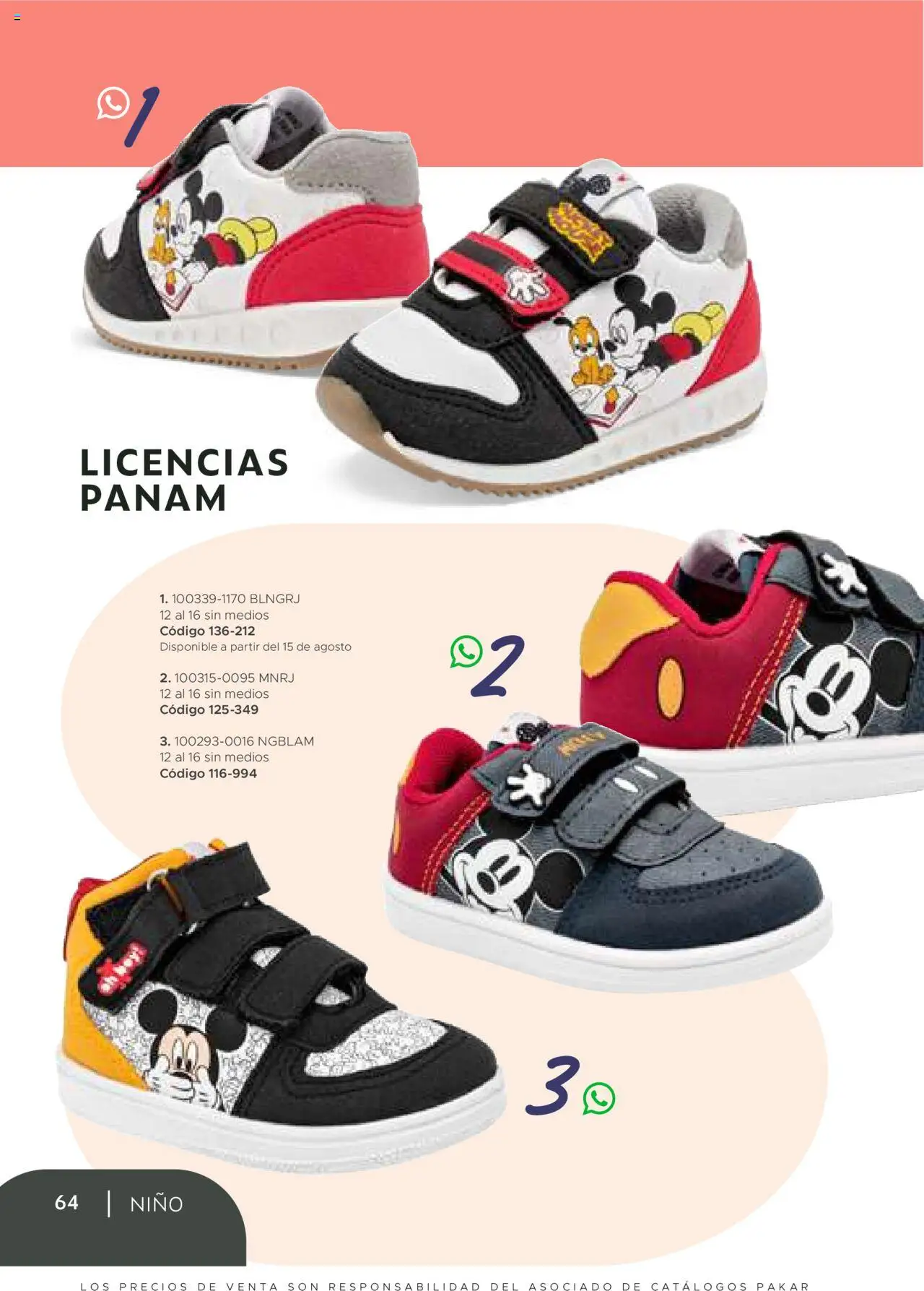 Nuevas ofertas de SC Pakar válidas en toda la República Mexicana desde el 24.07.2025. ¡Encuentra las mejores ofertas en SC Pakar - Catálogo Nino otoño / invierno! | Página: 64