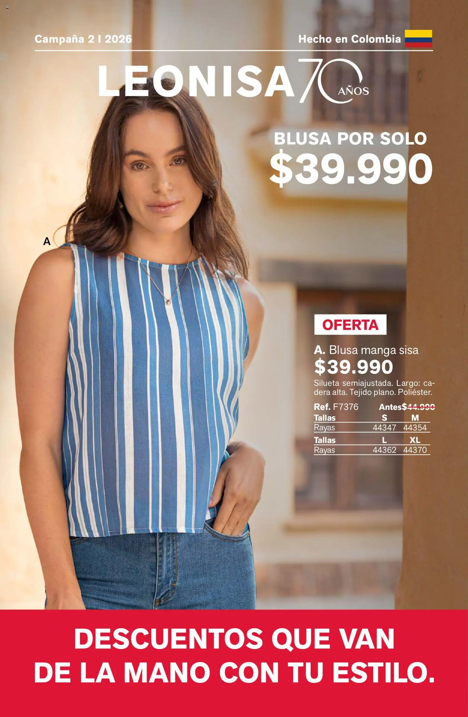 Leonisa revista - valida desde el 01.02.2026 | Página: 1 | Productos: Blusa