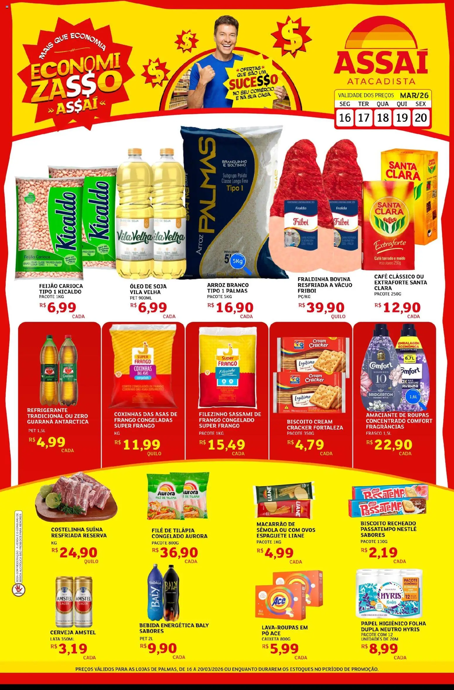 Assaí Atacadista Folheto - válido de 16.03.2026 | Página: 1