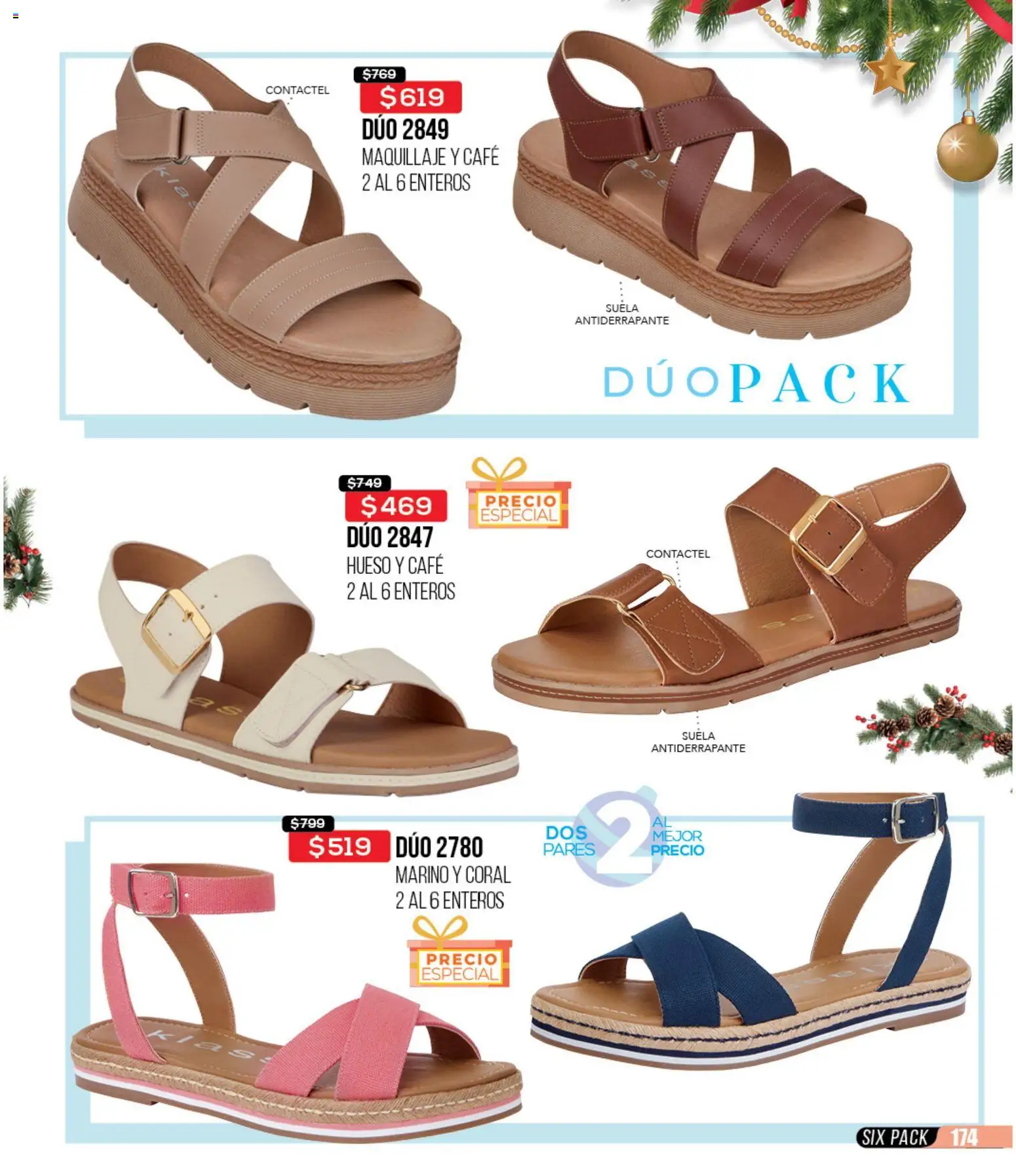 Nuevas ofertas de Cklass válidas en toda la República Mexicana desde el 30.11.2025. ¡Encuentra las mejores ofertas en Cklass catálogo Rebajas Navideñas Ropa! | Página: 432 | Productos: Café, Maquillaje