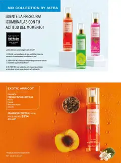 Vista previa de JAFRA Catálogo Organizador de Ventas, nuevo folleto de la tienda, válido en México a partir del 01.05.2025 | Página: 152 | Productos: Manzana, Toronja, Fragancia, Eau de toilette