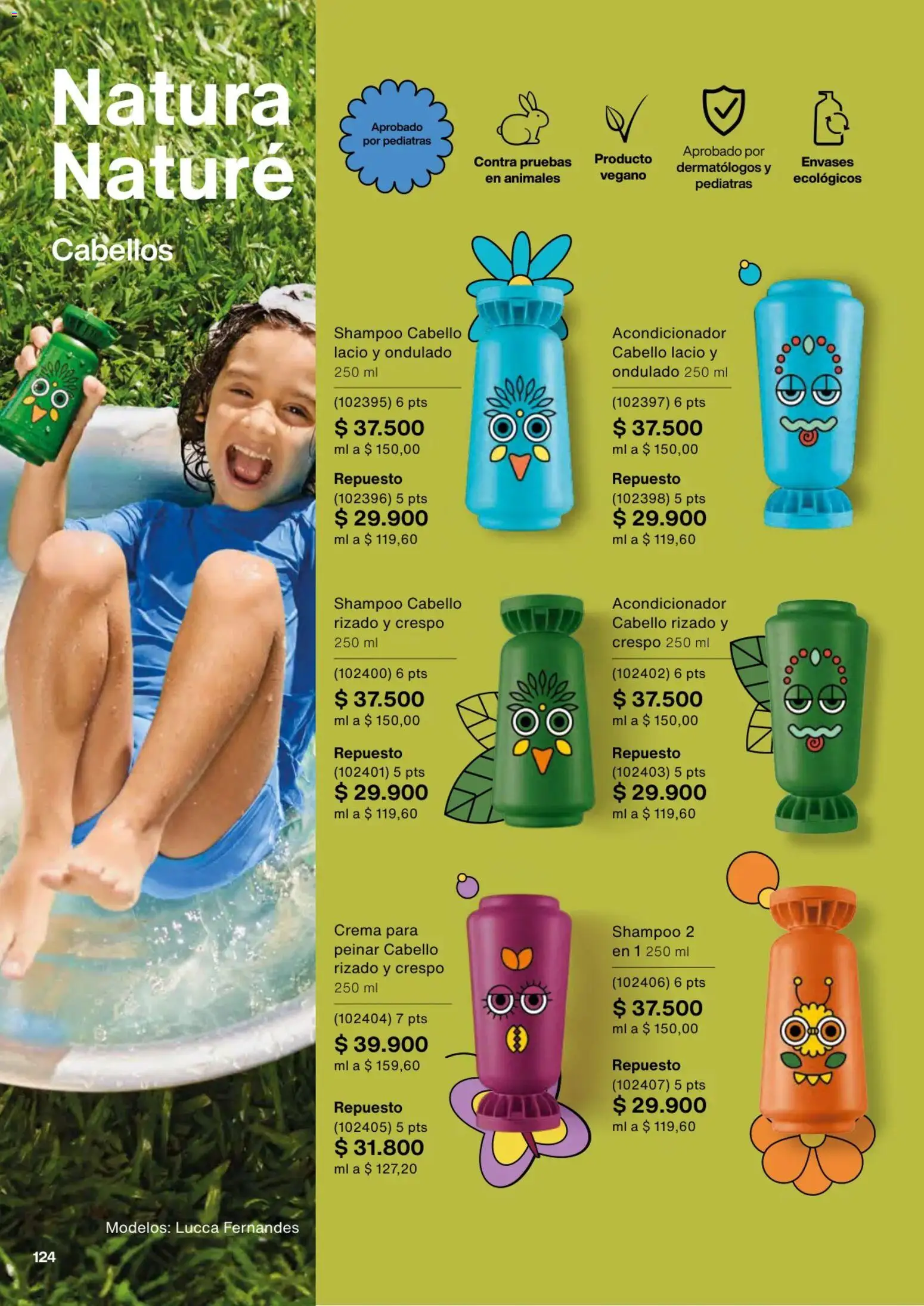 Natura revista - valida desde el 01.03.2026 | Página: 145 | Productos: Crema, Shampoo, Acondicionador