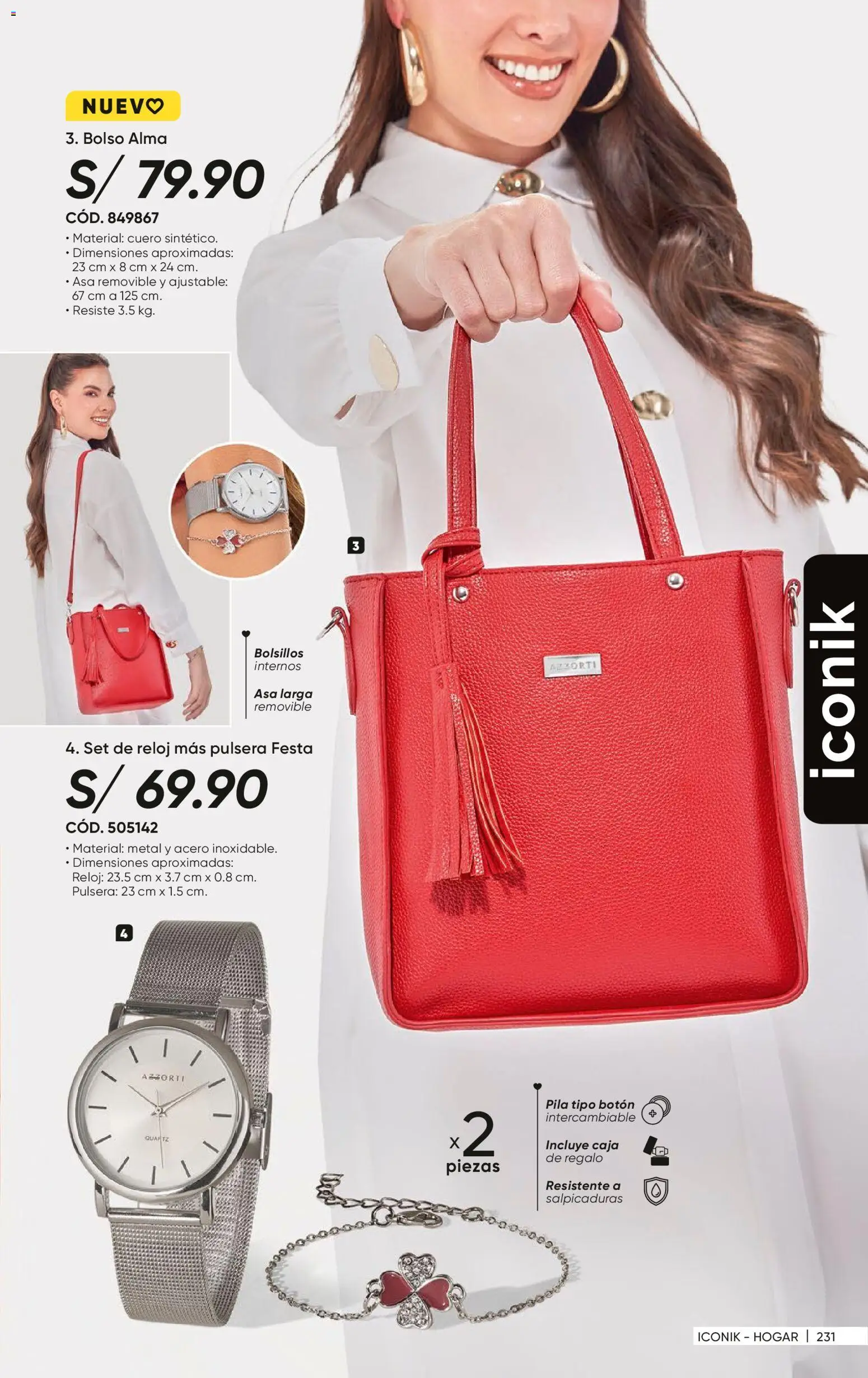 Catálogo Azzorti válido desde 07.01.2026 | Página: 234 | Productos: Caja, Bolso, Reloj