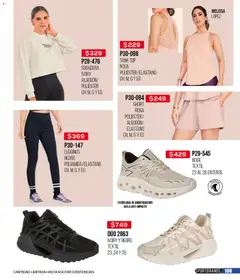 Vista previa de Cklass catálogo Mega Ofertas Calzado, nuevo folleto de la tienda, válido en México a partir del 12.01.2026 | Página: 197 | Productos: Leggings, Sudadera, Top, Short