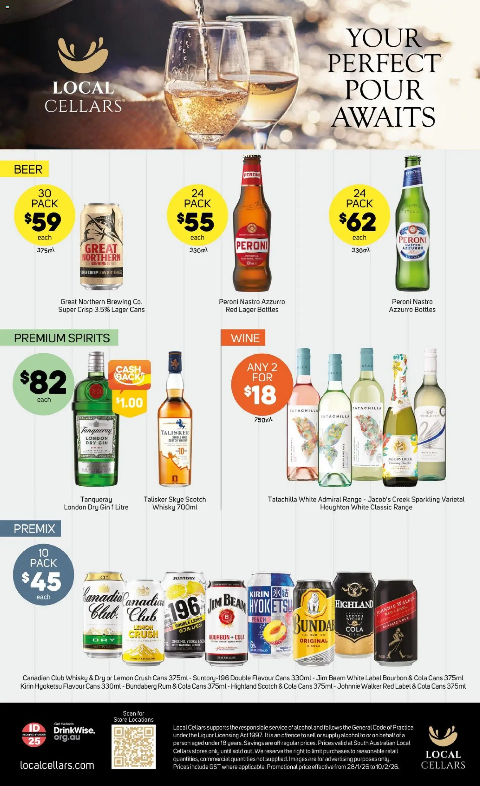 Foodland catalogue - valid from 28.01.2026 | Page: 29 | Products: Gin, Vodka, Rum, Lemon