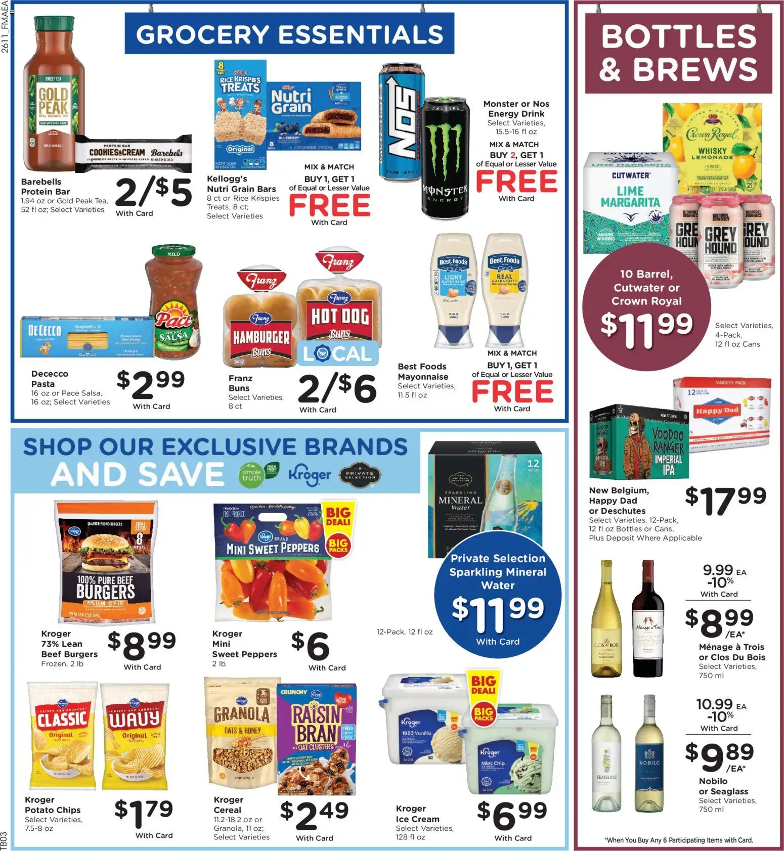 Fred Meyer Weekly Ad - valid from 15.04.2026 | Page: 6 | Products: Peppers, Rice, Mayonnaise, Lime