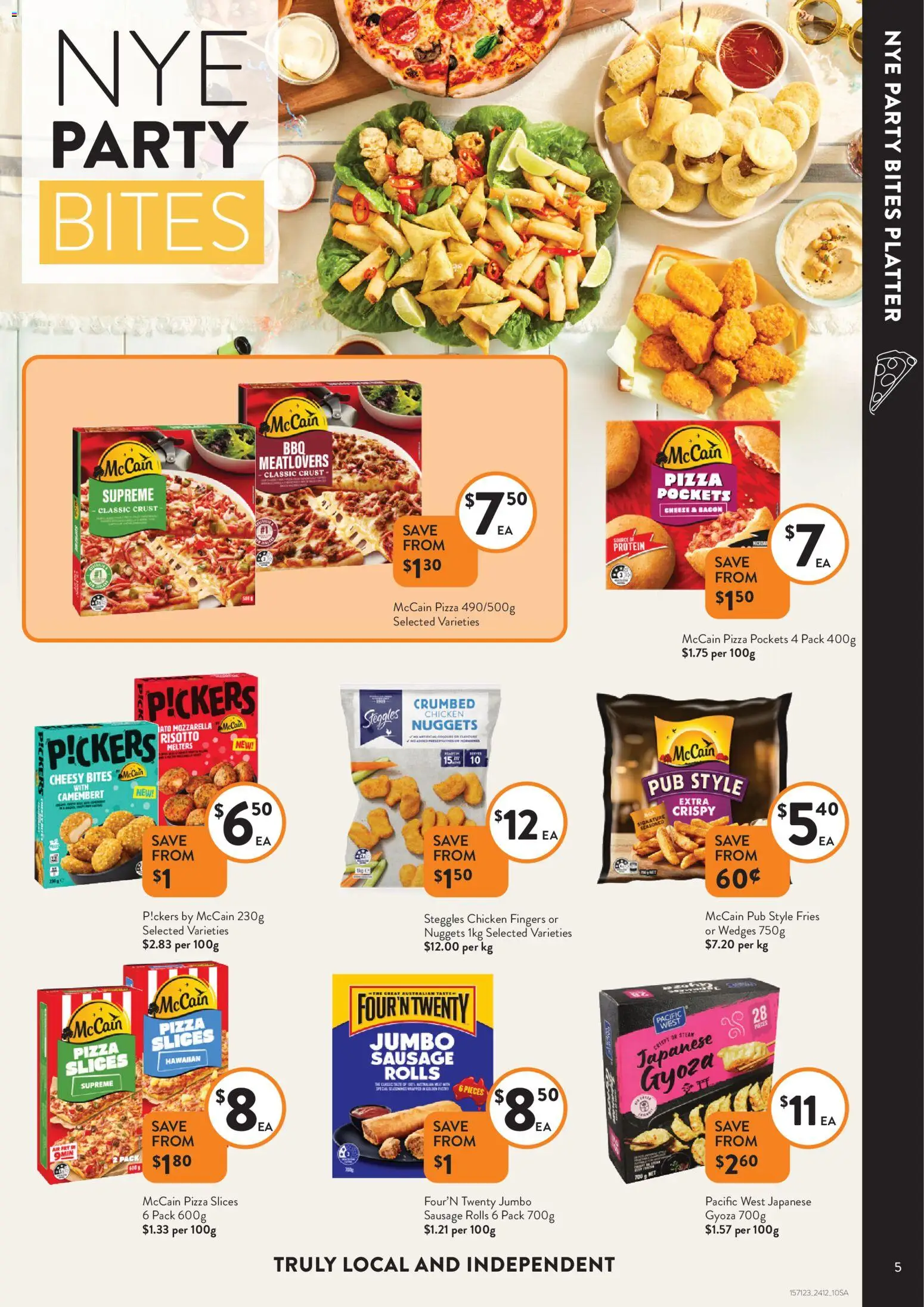 Foodworks catalogue - valid from 24.12.2025 | Page: 5 | Products: Bacon, Cheese, Chicken, Sausage