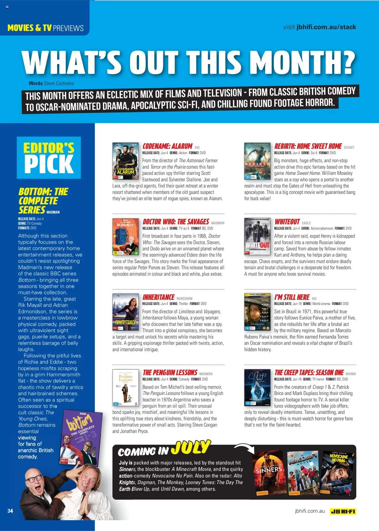JB Hi-Fi catalogue - valid from 01.06.2025 | Page: 34 | Products: Oil, Date, Tv, Game