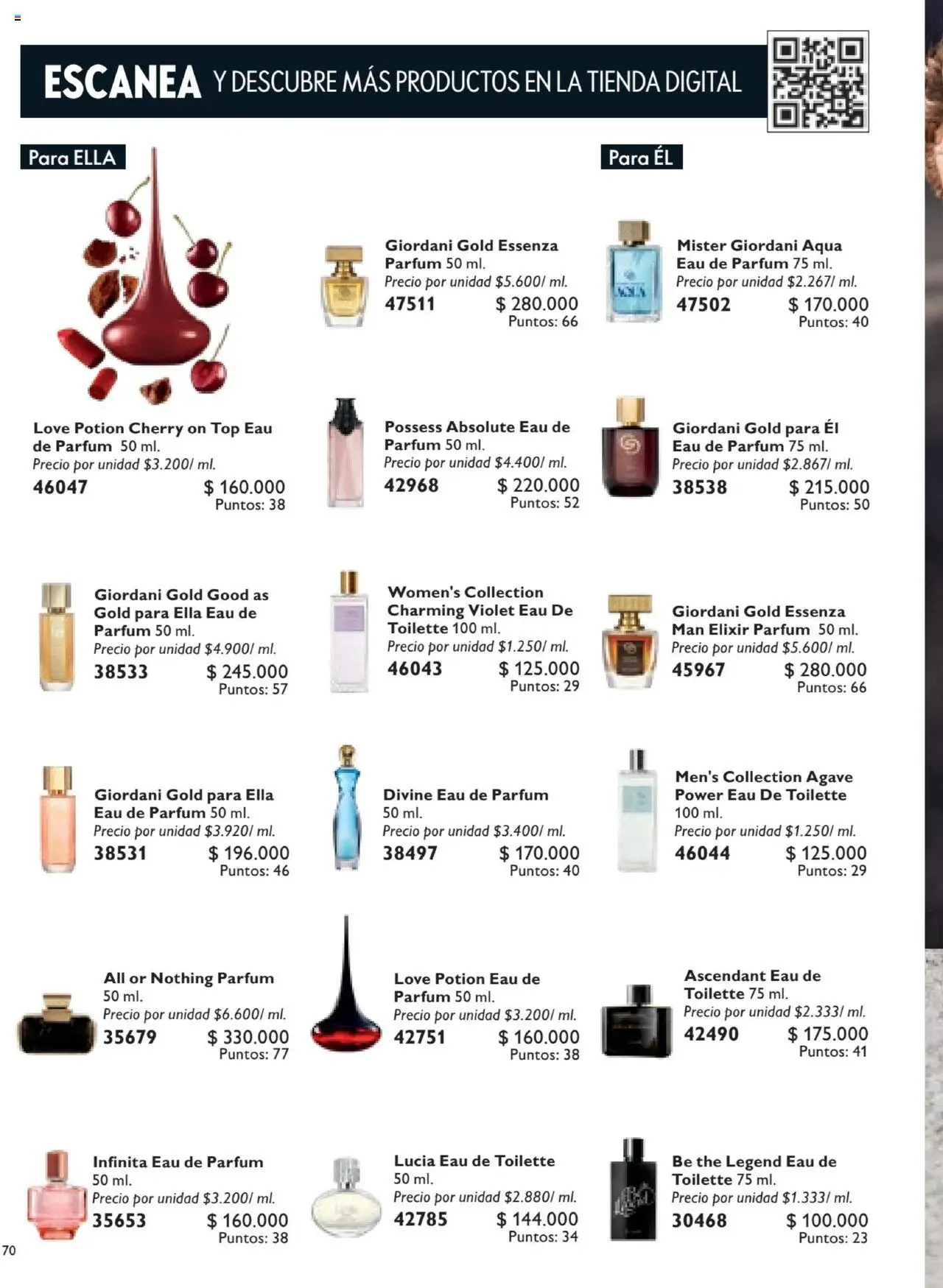 Oriflame revista - valida desde el 12.07.2025 | Página: 70 | Productos: Top, Eau de toilette, Corta uñas