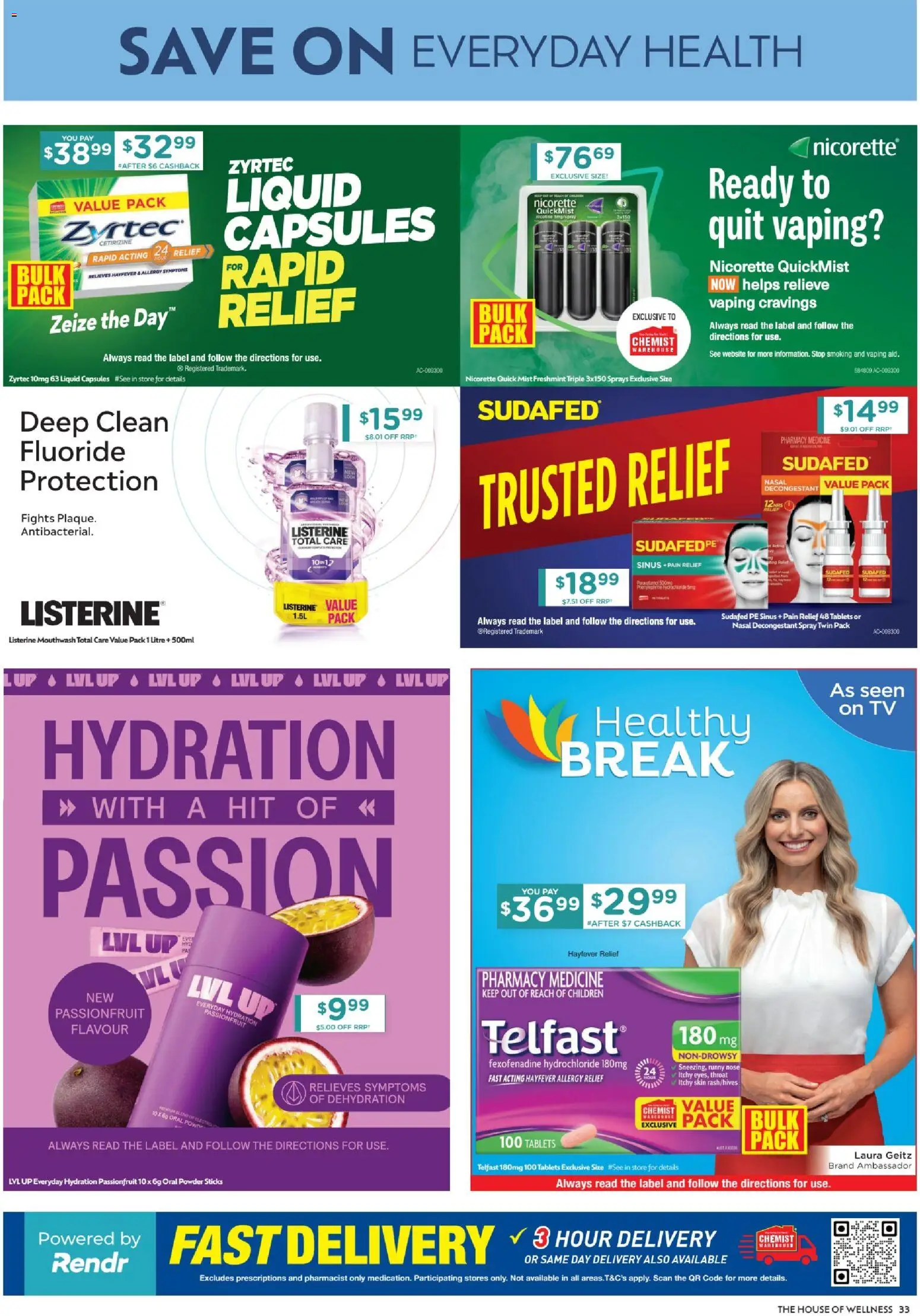 Chemist Warehouse catalogue - valid from 30.10.2025 | Page: 33