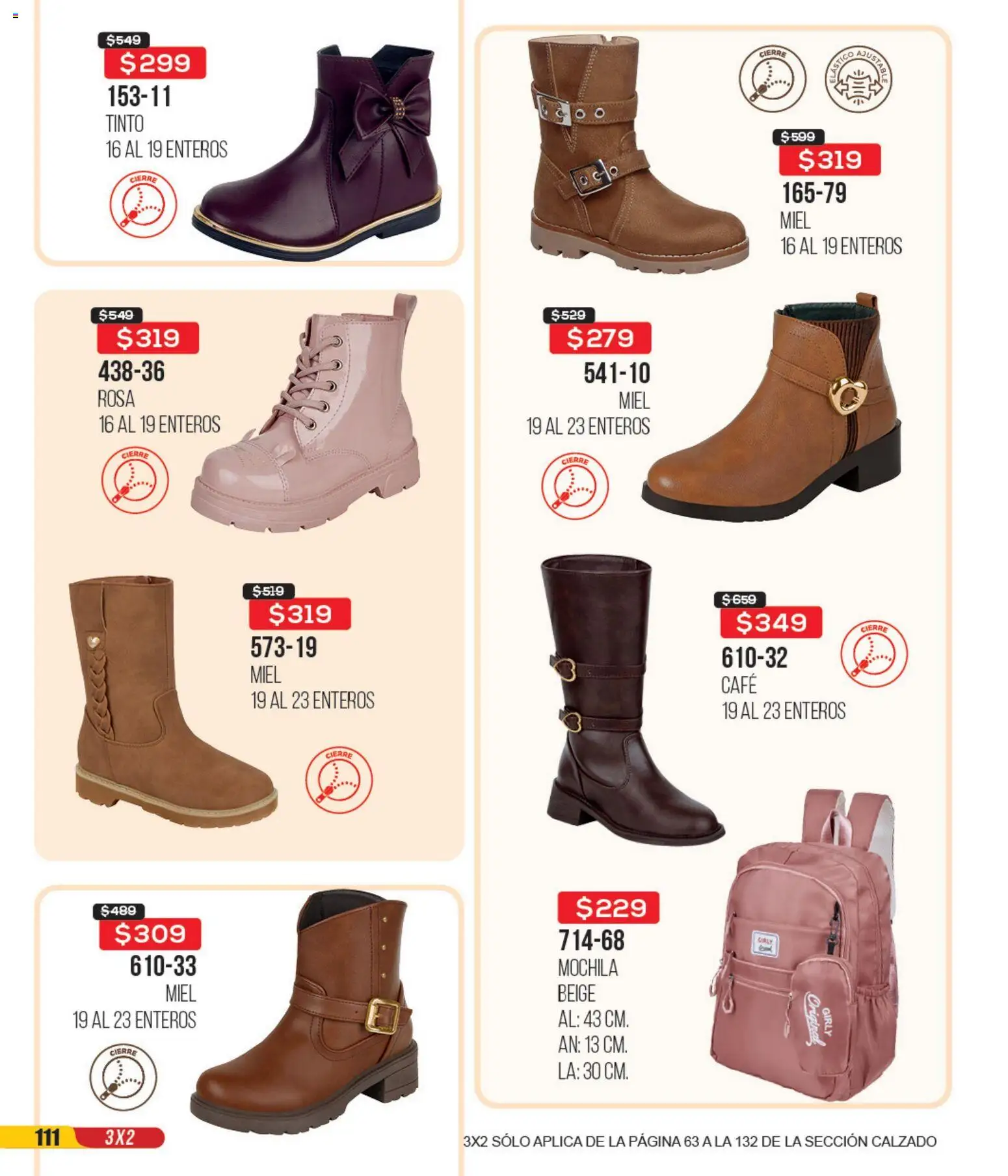 Nuevas ofertas de Cklass válidas en toda la República Mexicana desde el 14.04.2026. ¡Encuentra las mejores ofertas en Cklass catálogo 3X2 Digital Ropa! | Página: 208 | Productos: Mochila, Café