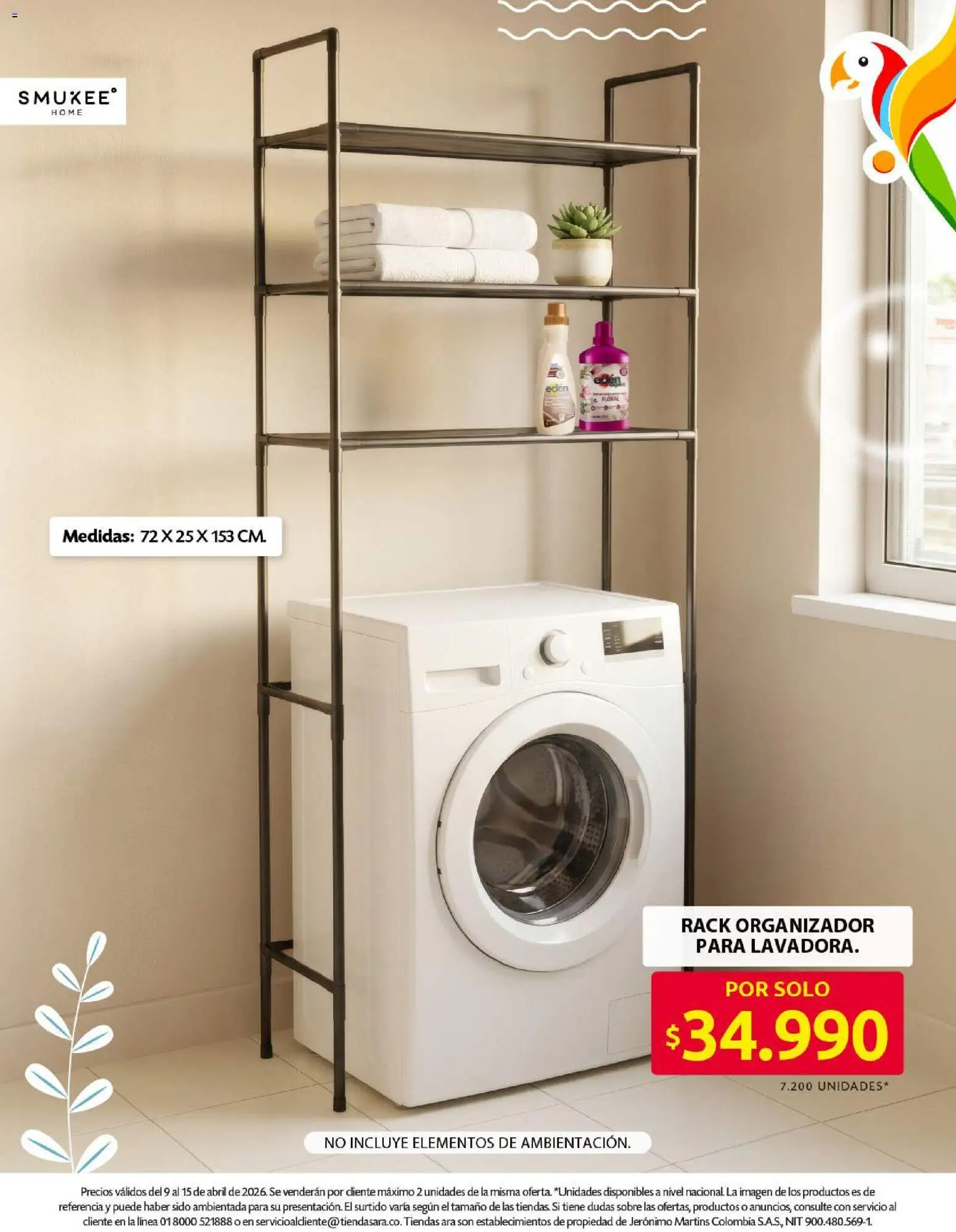 Ara revista - valida desde el 09.04.2026 | Página: 16 | Productos: Sobre, Organizador