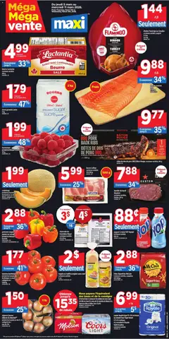 Preview of Maxi weekly flyer / circulaire from shop Maxi valid from 05.03.2026
