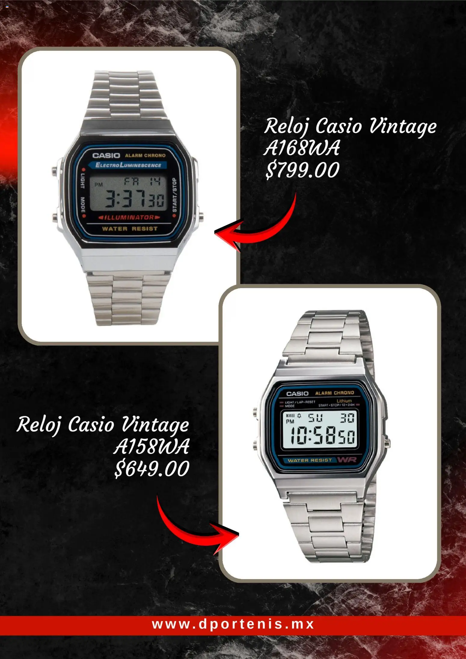 Nuevas ofertas de Dportenis válidas en toda la República Mexicana desde el 02.12.2025. ¡Encuentra las mejores ofertas en Dportenis catálogo! | Página: 3 | Productos: Reloj