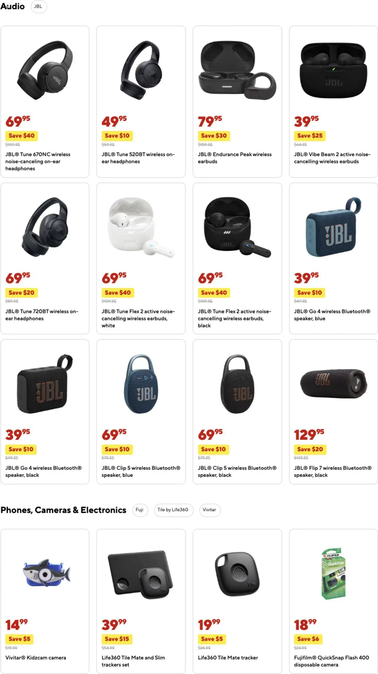 Staples Weekly Ad - valid from 28.09.2025 | Page: 2 | Products: Clip, Audio, Headphones, Camera