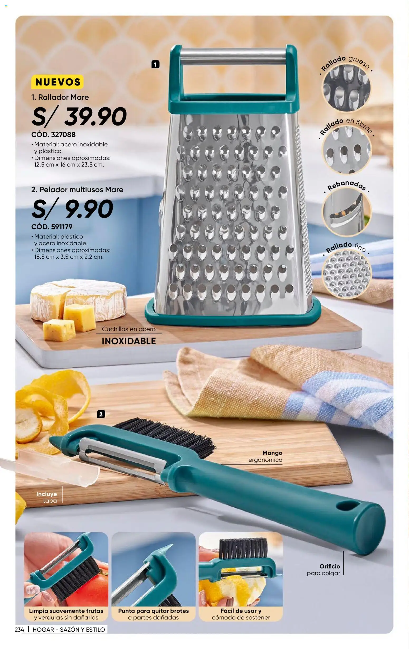 Catálogo Azzorti válido desde 24.11.2025 | Página: 236 | Productos: Rallador