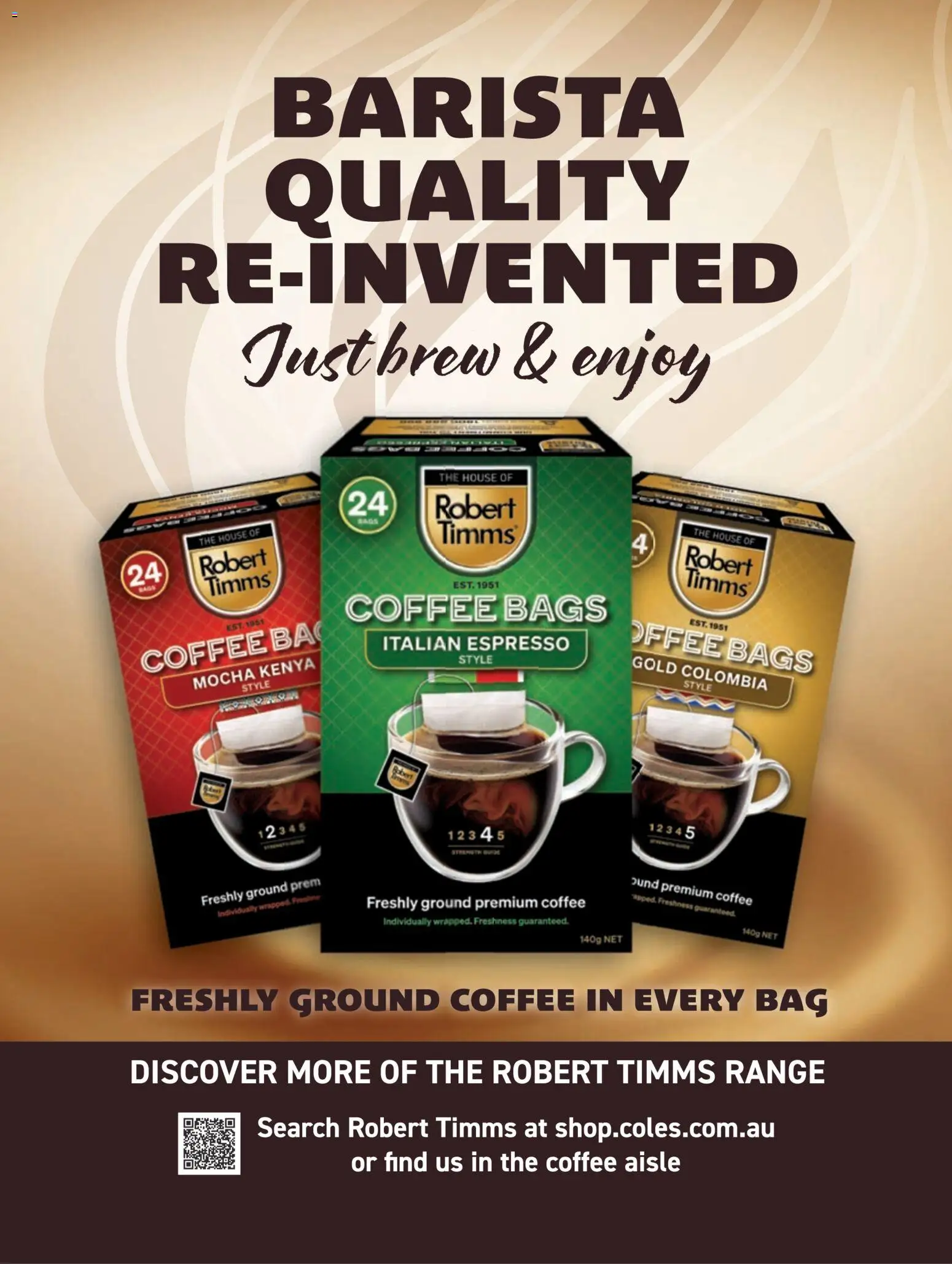Coles catalogue - valid from 04.12.2025 | Page: 87 | Products: Coffee, Bag