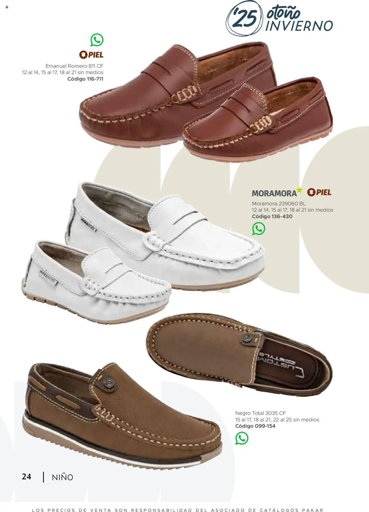 Nuevas ofertas de SC Pakar válidas en toda la República Mexicana desde el 24.07.2025. ¡Encuentra las mejores ofertas en SC Pakar - Catálogo Nino otoño / invierno! | Página: 24