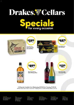 Preview of Drakes Cellars - valid from 04.02.2026