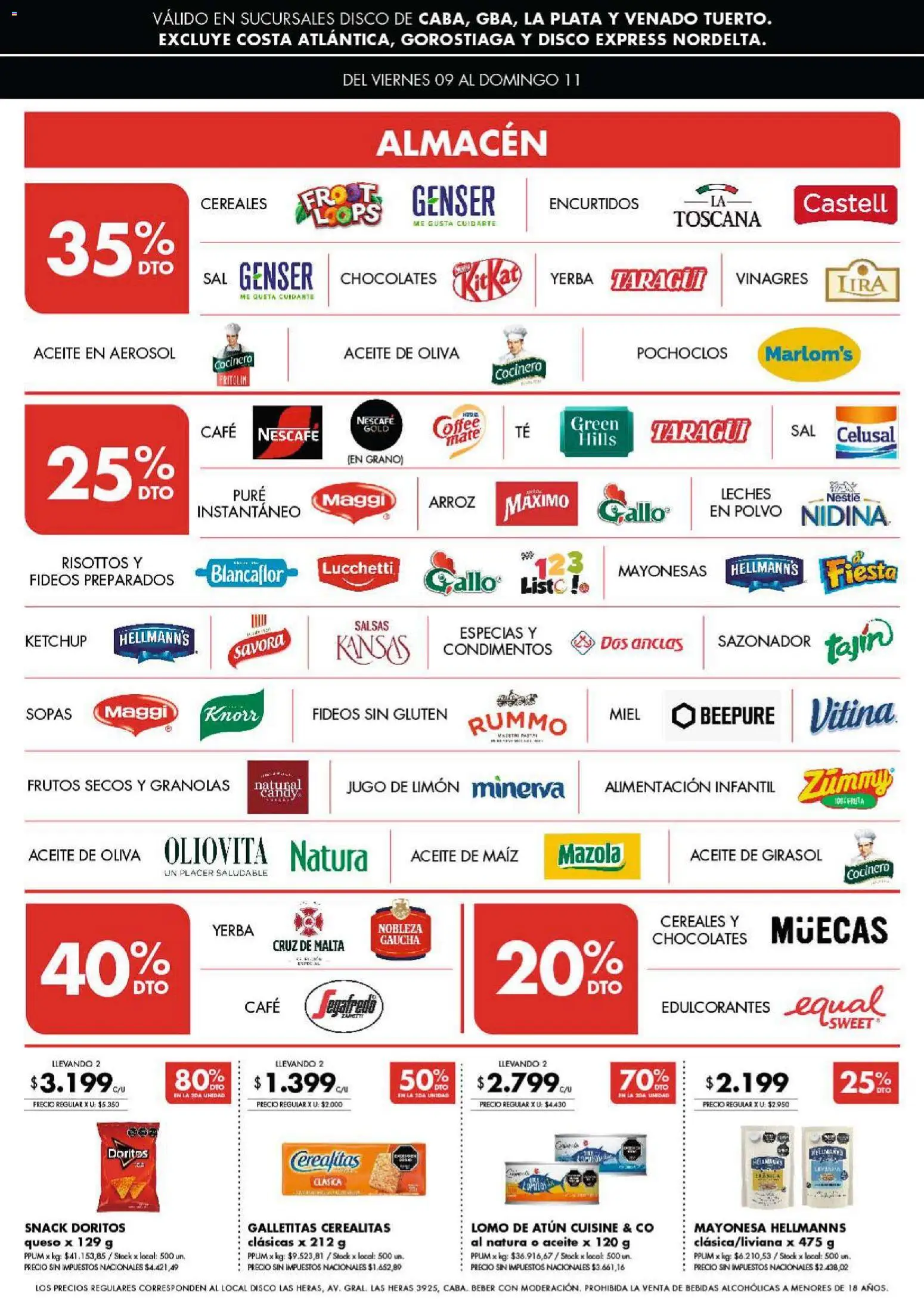 Disco ofertas │ válido desde el 09.01.2026 | Página: 3 | Productos: Disco, Mate, Yerba, Café