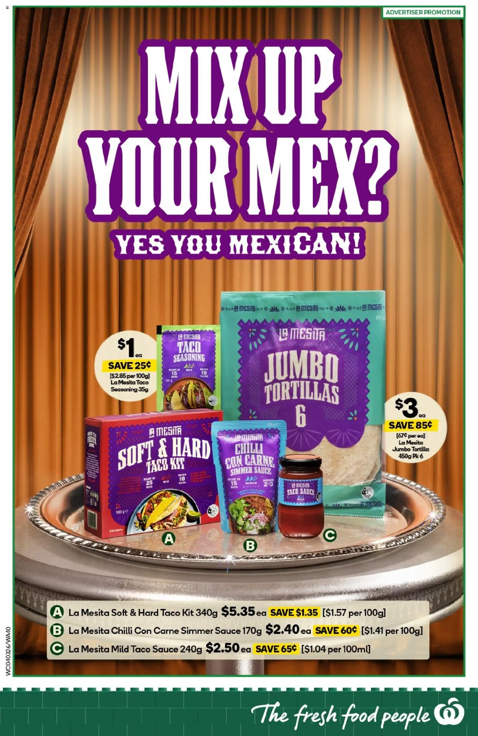 Woolworths catalogue - valid from 04.03.2026 | Page: 40 | Products: Sauce, Tortillas, Chilli