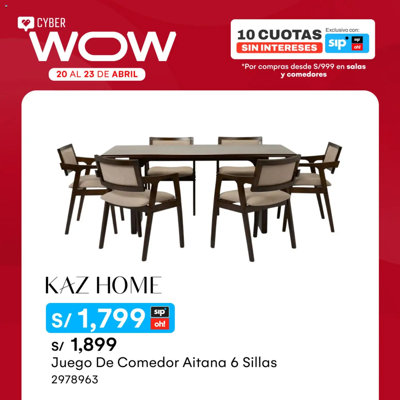 Catálogo Oechsle válido desde 20.04.2026 | Página: 2 | Productos: Juego