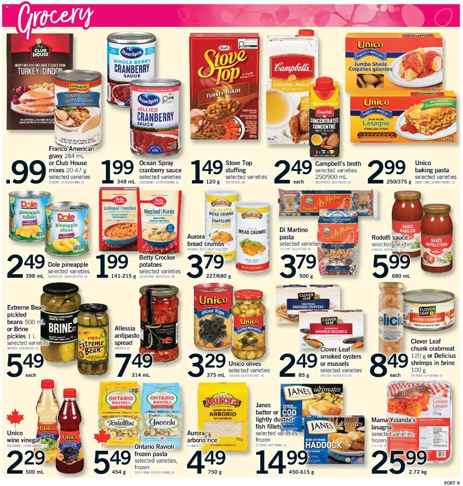 Fortinos flyer valid from 26.03.2026 | Page: 10 | Products: Pineapple, Pasta, Stove, Wine