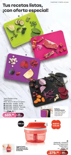 Vista previa de Tupperware catálogo, nuevo folleto de la tienda, válido en México a partir del 01.12.2025 | Página: 65 | Productos: Tupper, Flexible