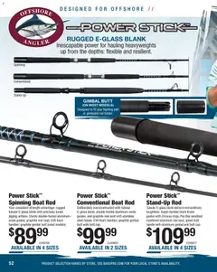 Preview of Cabela's weekly ads valid from 15.12.2025 | Page: 52 | Products: Cap, Belt, Rod