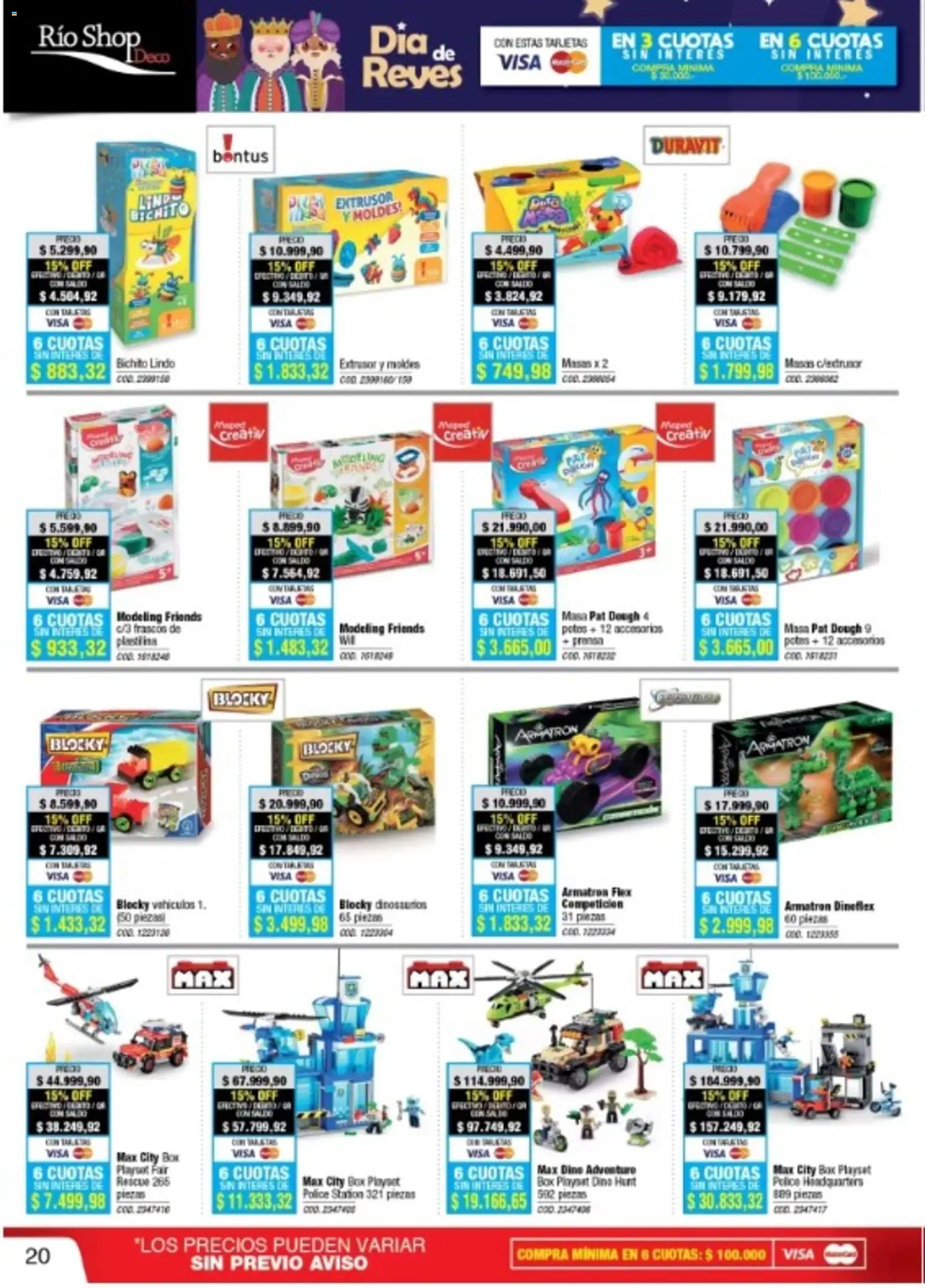 Río Shop Deco catálogo │ válido desde el 05.01.2026 | Página: 20 | Productos: Prensa