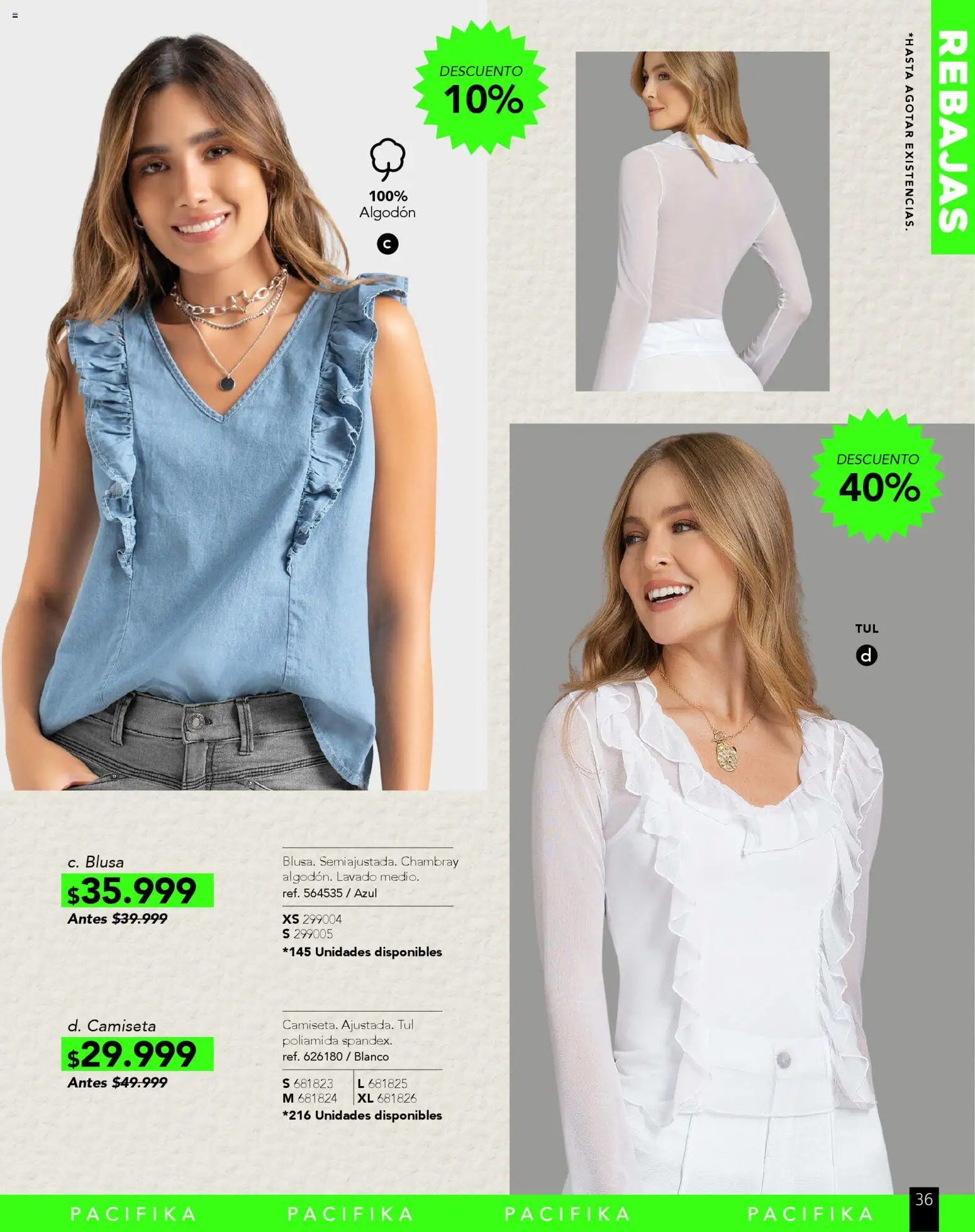 Pacifika revista - valida desde el 01.11.2025 | Página: 245 | Productos: Algodón, Camiseta, Blusa