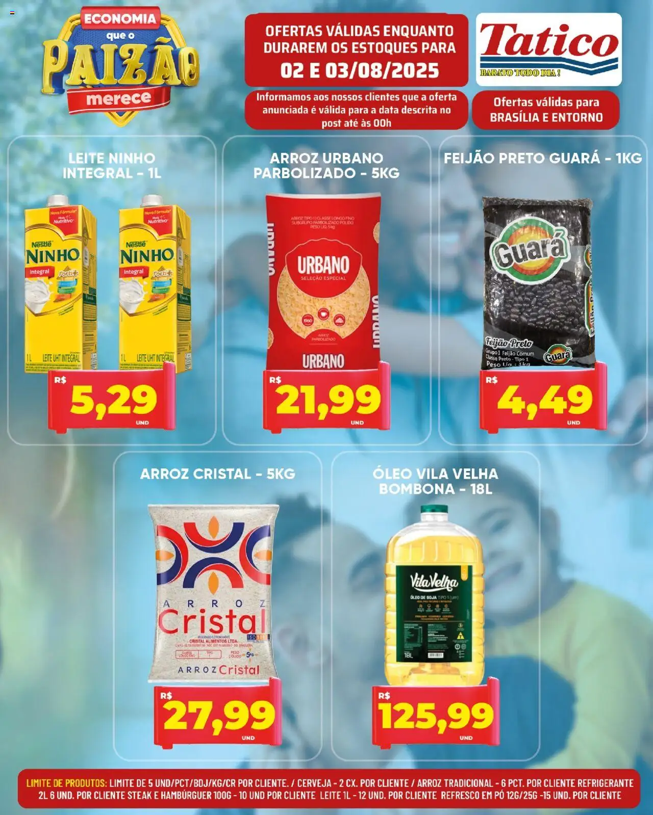 Tatico Folheto - válido de 04.08.2025 | Página: 18 | Produtos: Pó, Leite, Refrigerante, Soja