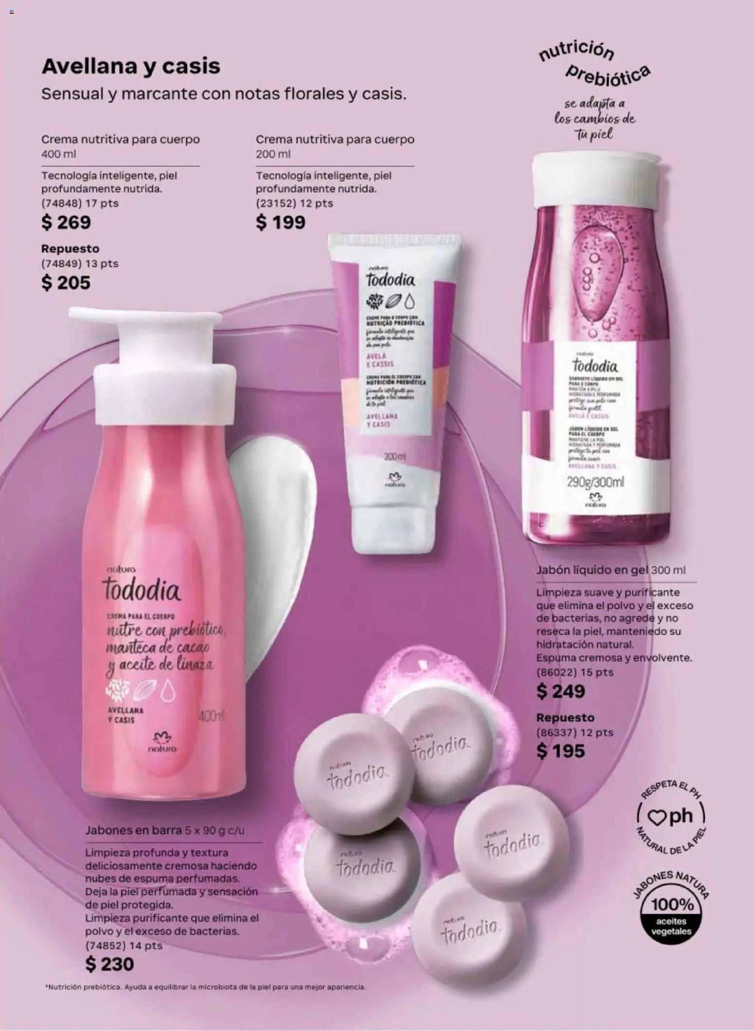 Nuevas ofertas de Natura válidas en toda la República Mexicana desde el 08.05.2026. ¡Encuentra las mejores ofertas en Natura campaña 8 2026! | Página: 119 | Productos: Crema, Aceite, Cacao, Jabón