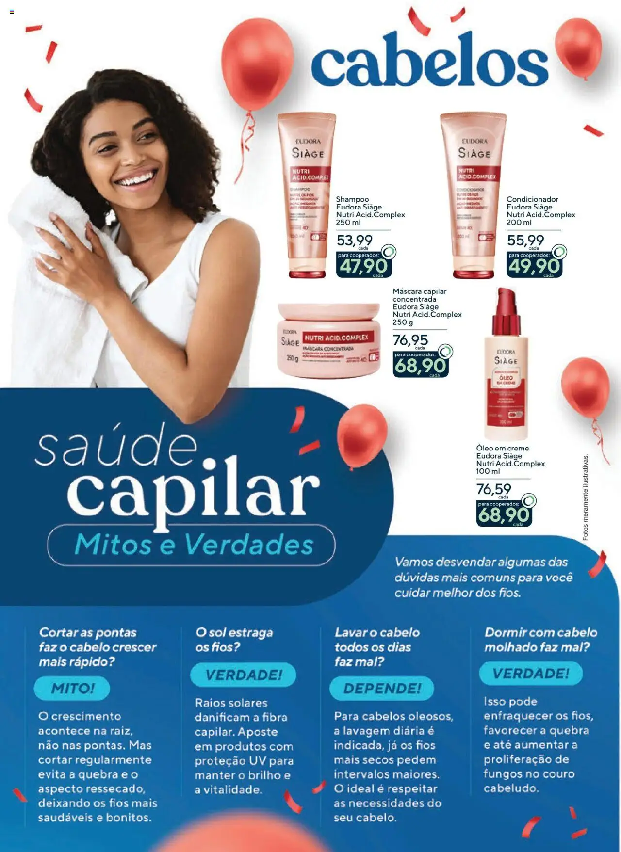 Coop Folheto - válido de 03.10.2025 | Página: 5 | Produtos: Shampoo, Condicionador, Óleo, Creme