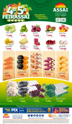 Encarte Assaí Atacadista - GO - Pré-Visualização do folheto da loja Assaí Atacadista, válido de 07.01.2026