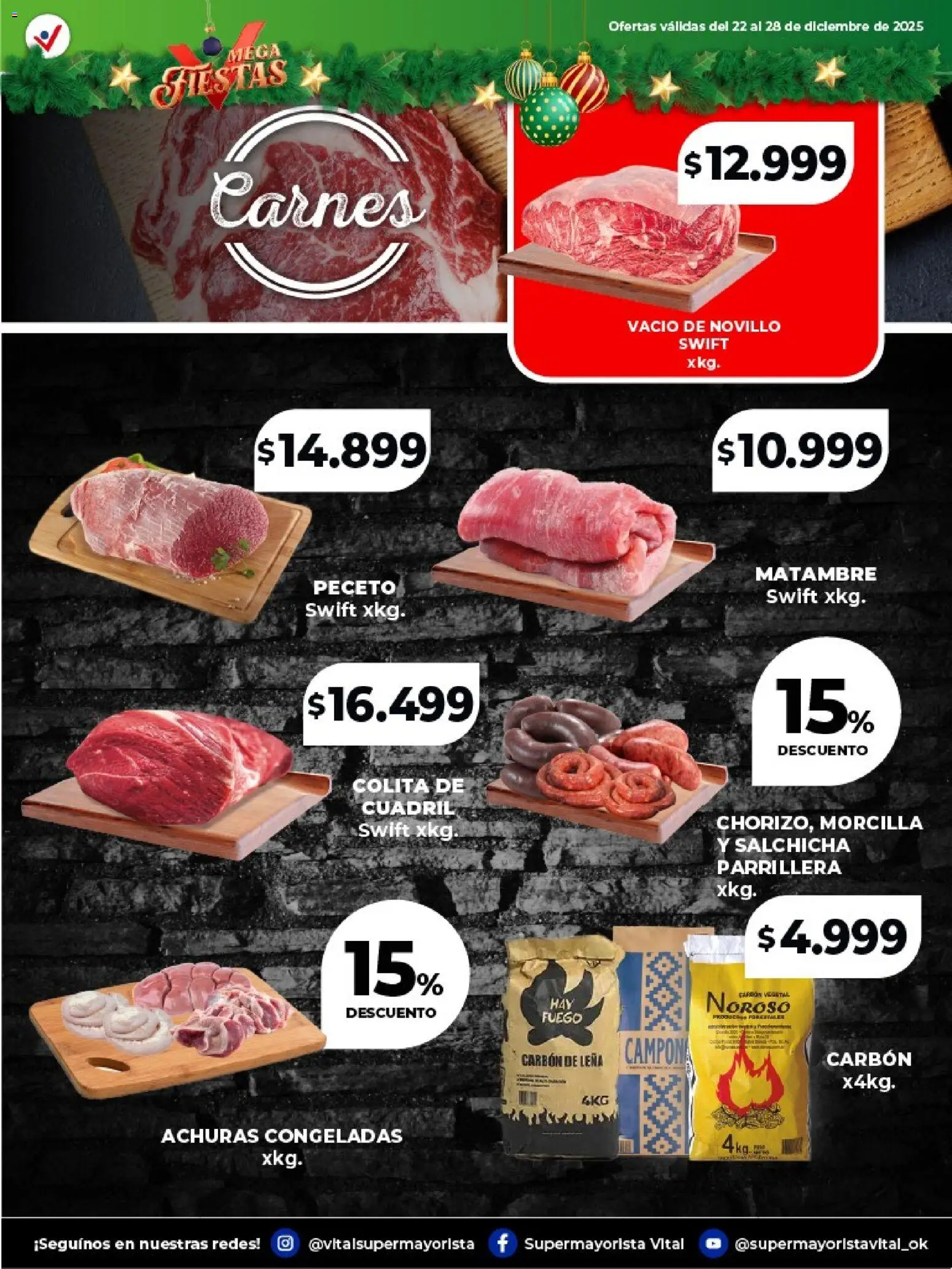 Vital - Especial de frescos │ válido desde el 22.12.2025 | Página: 2 | Productos: Salchicha, Morcilla