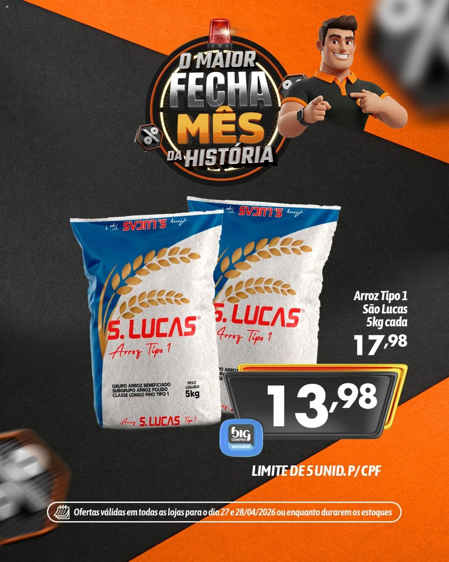 Big Compra Folheto - válido de 27.04.2026 | Página: 8 | Produtos: Arroz