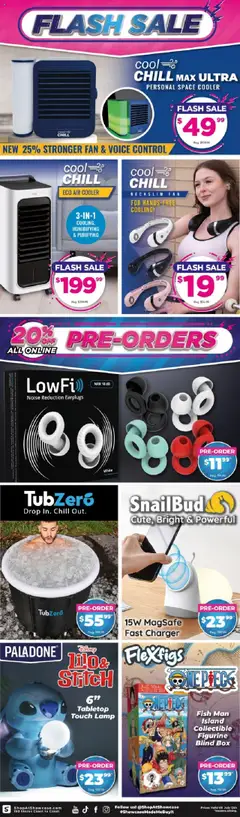 Showcase flyer valid from 07.07.2025 | Page: 2 | Products: Fish, Fan, Box, Lamp