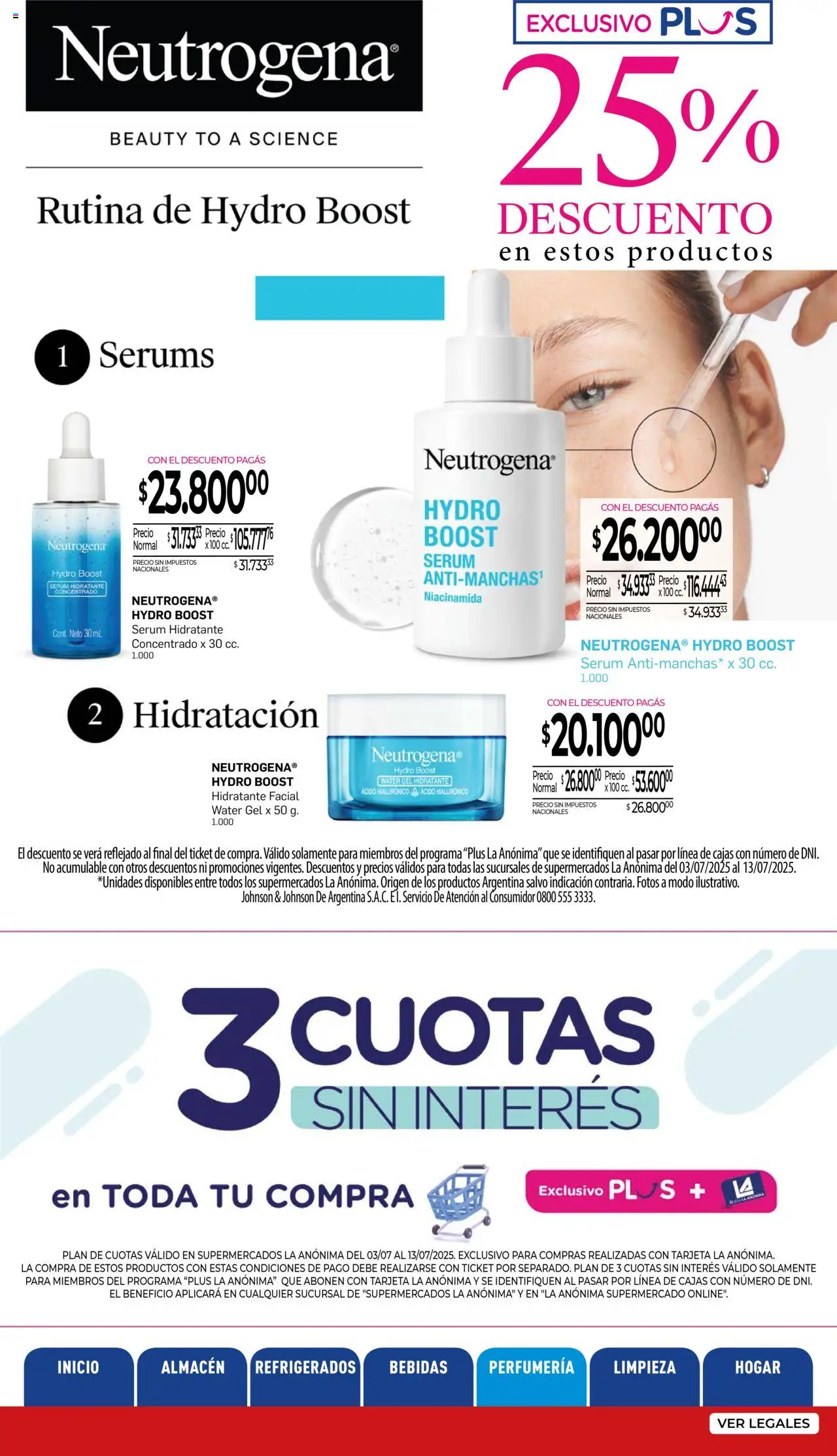 La Anonima - Insuperables - z5 │ válido desde el 03.07.2025 | Página: 29 | Productos: Serum