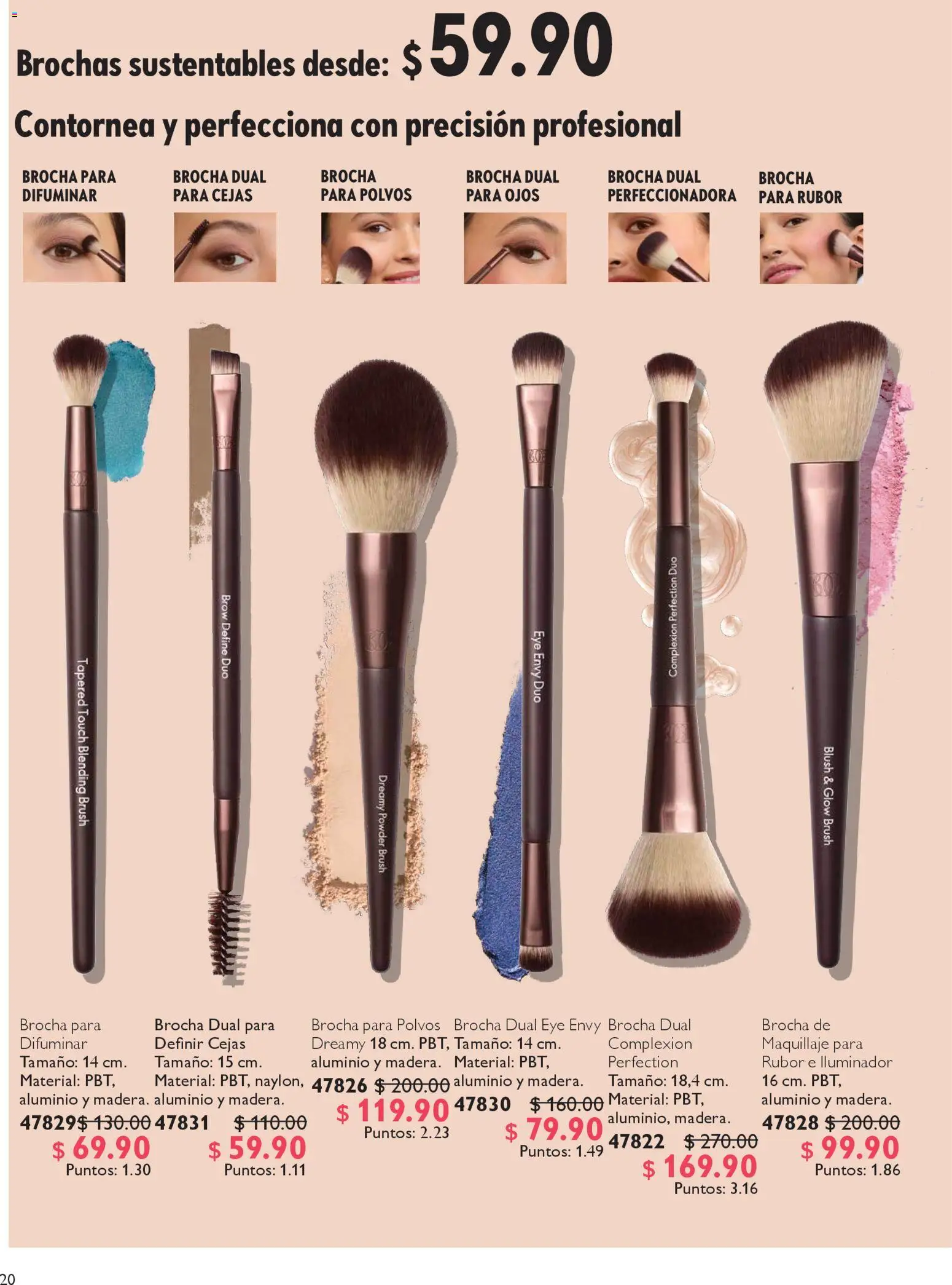 Nuevas ofertas de Oriflame válidas en toda la República Mexicana desde el 27.12.2025. ¡Encuentra las mejores ofertas en Oriflame campaña 1 2026! | Página: 20 | Productos: Iluminador, Maquillaje, Rubor