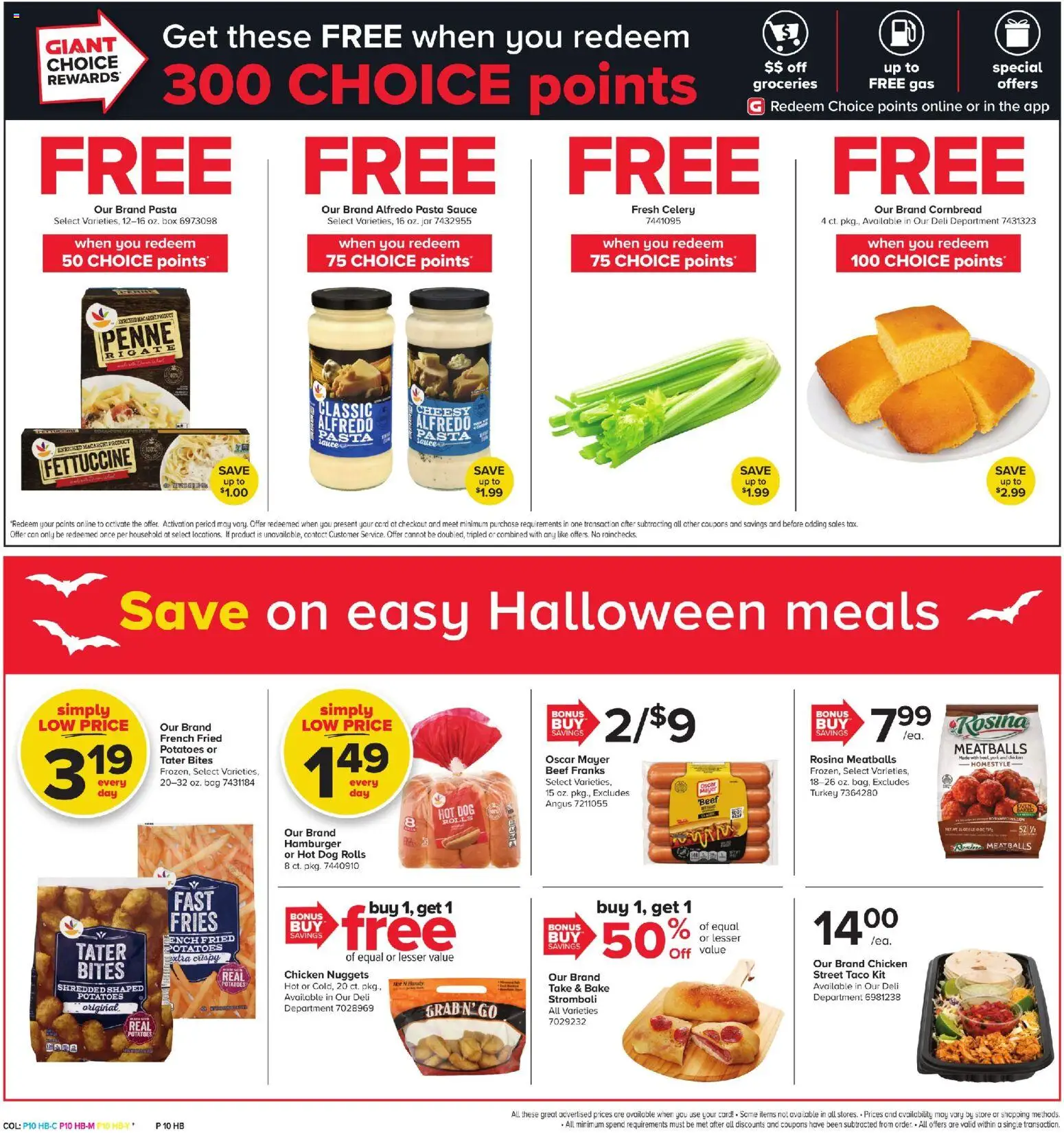 Giant Weekly Ad - valid from 24.10.2025 | Page: 8 | Products: Beef, Potatoes, Sauce, Bag
