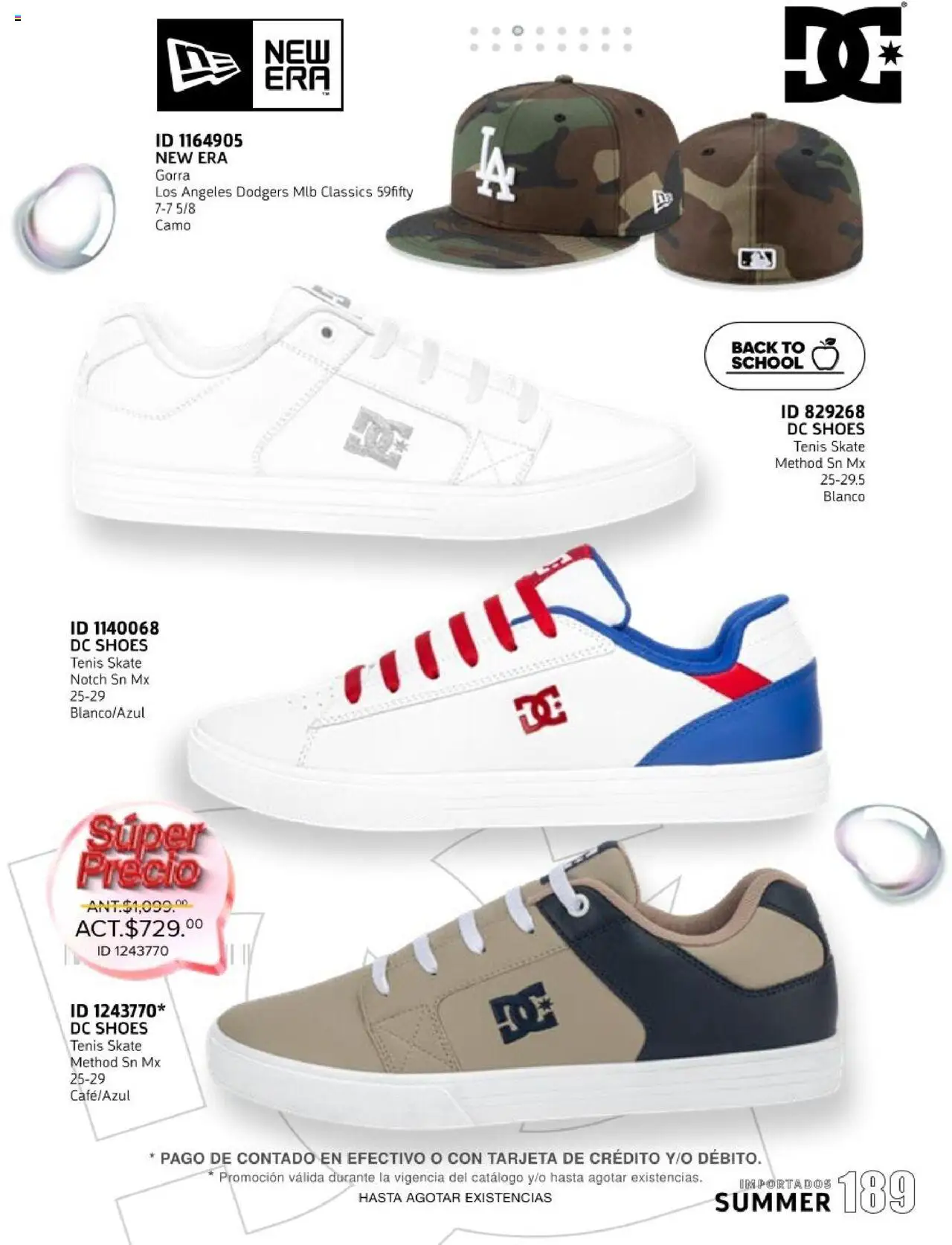 Nuevas ofertas de Price Shoes válidas en toda la República Mexicana desde el 16.05.2025. ¡Encuentra las mejores ofertas en Price Shoes catálogo ! | Página: 189 | Productos: Tenis, Gorra